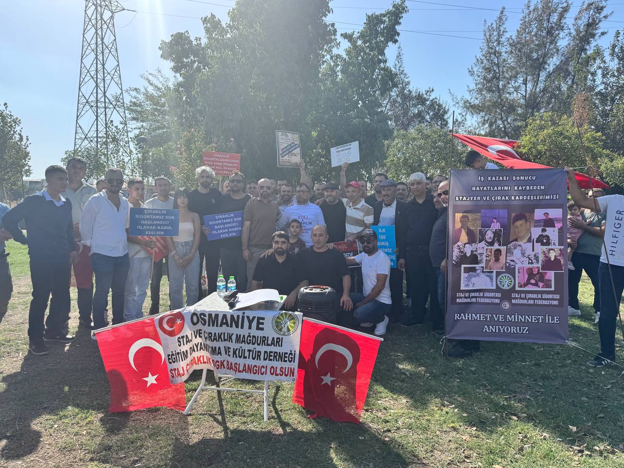 Osmaniye’de Staj Mağdurları Meydanlardaydı (2)