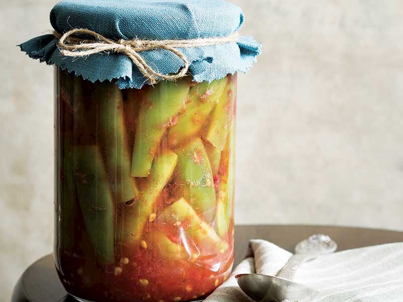 Osmaniyelilerden Kış Sofralarına Yeşil Fasulye Turşusu5