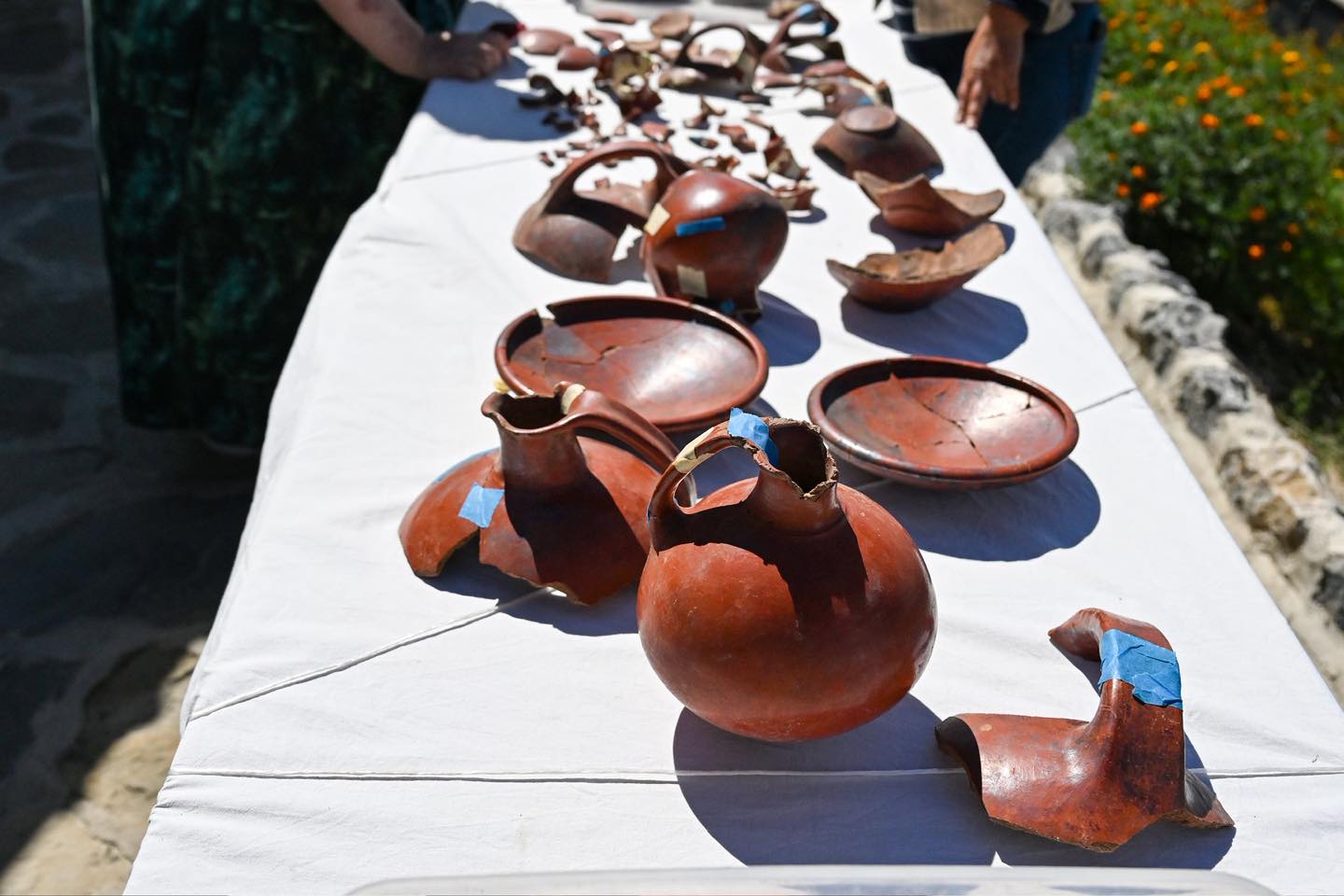 Van Ayanis Kalesi’nde Urartu Seramikleri Restore Ediliyor5