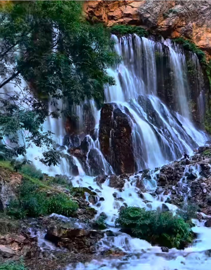 Yahyalı’daki Kapuzbaşı Şelaleleri Görenleri Büyülüyor (4)
