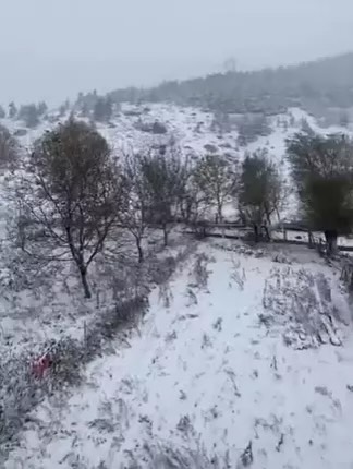 Adana’nın Yüksek Kesimlerinde Yoğun Kar Yağışı3