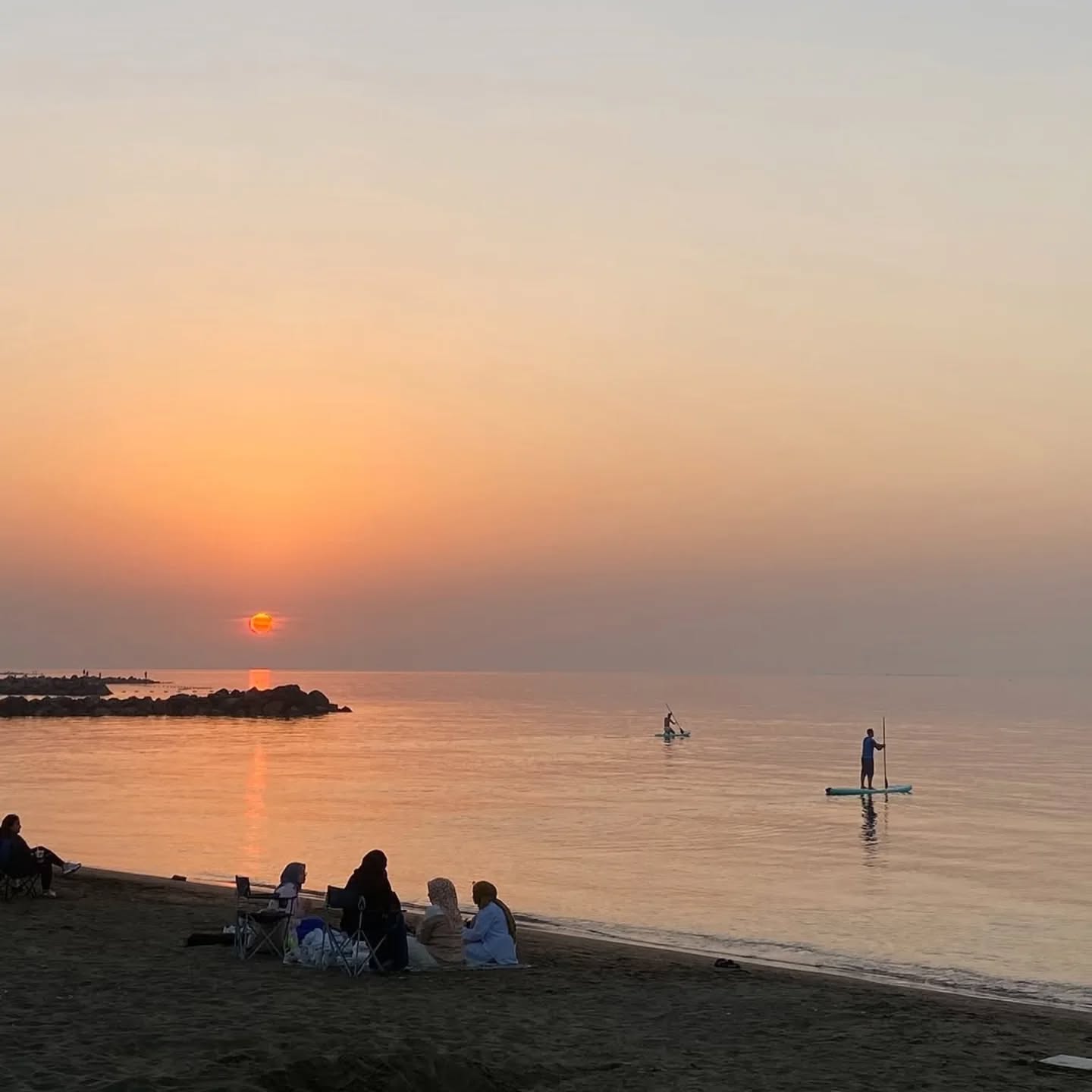 Arsuz Karaağaç Sahilinde Gün Batımı Büyülüyor8