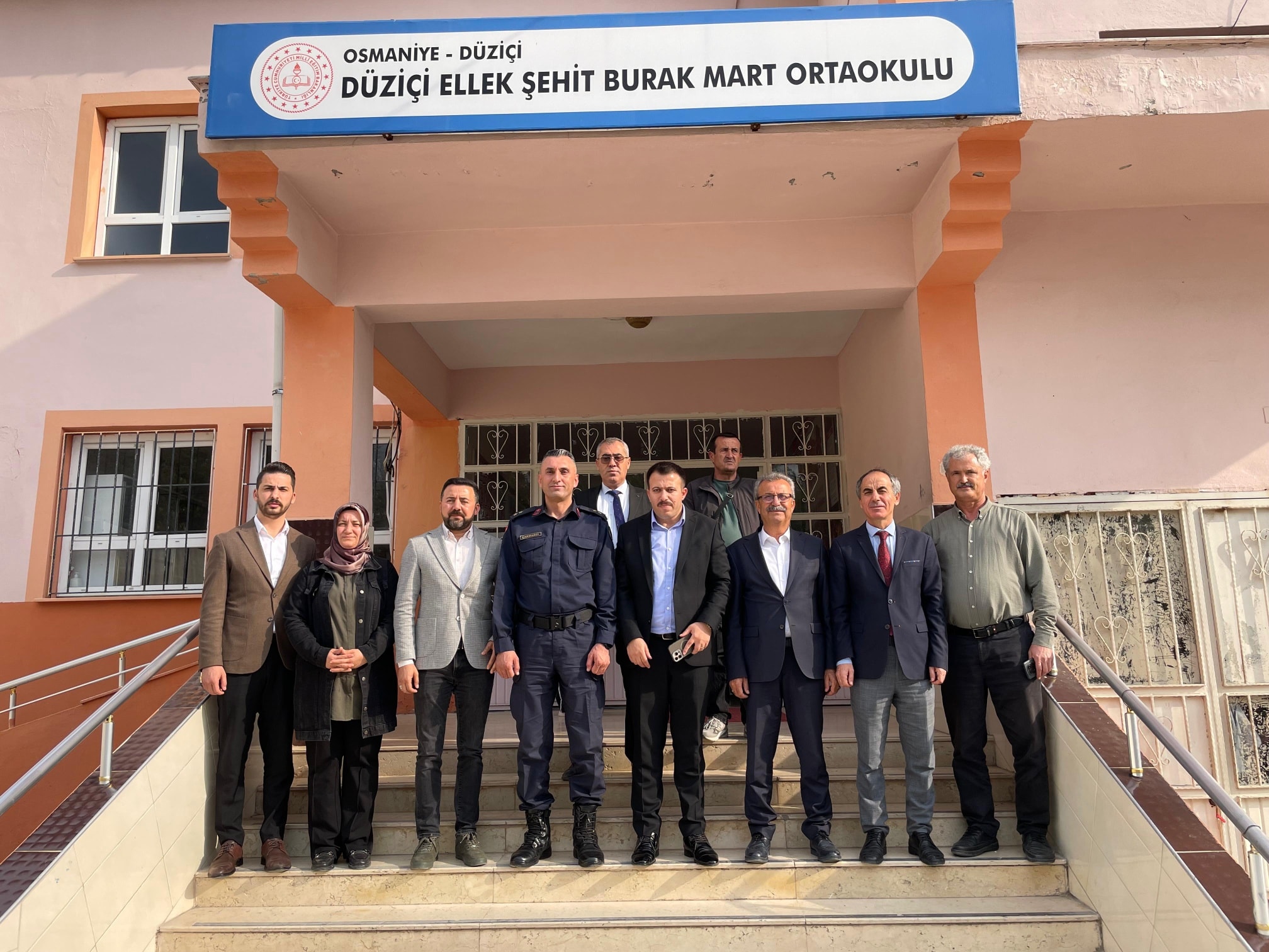 Başkan Yeşildemir’den Şehit Burak Mart Ortaokulu’na Ziyaret