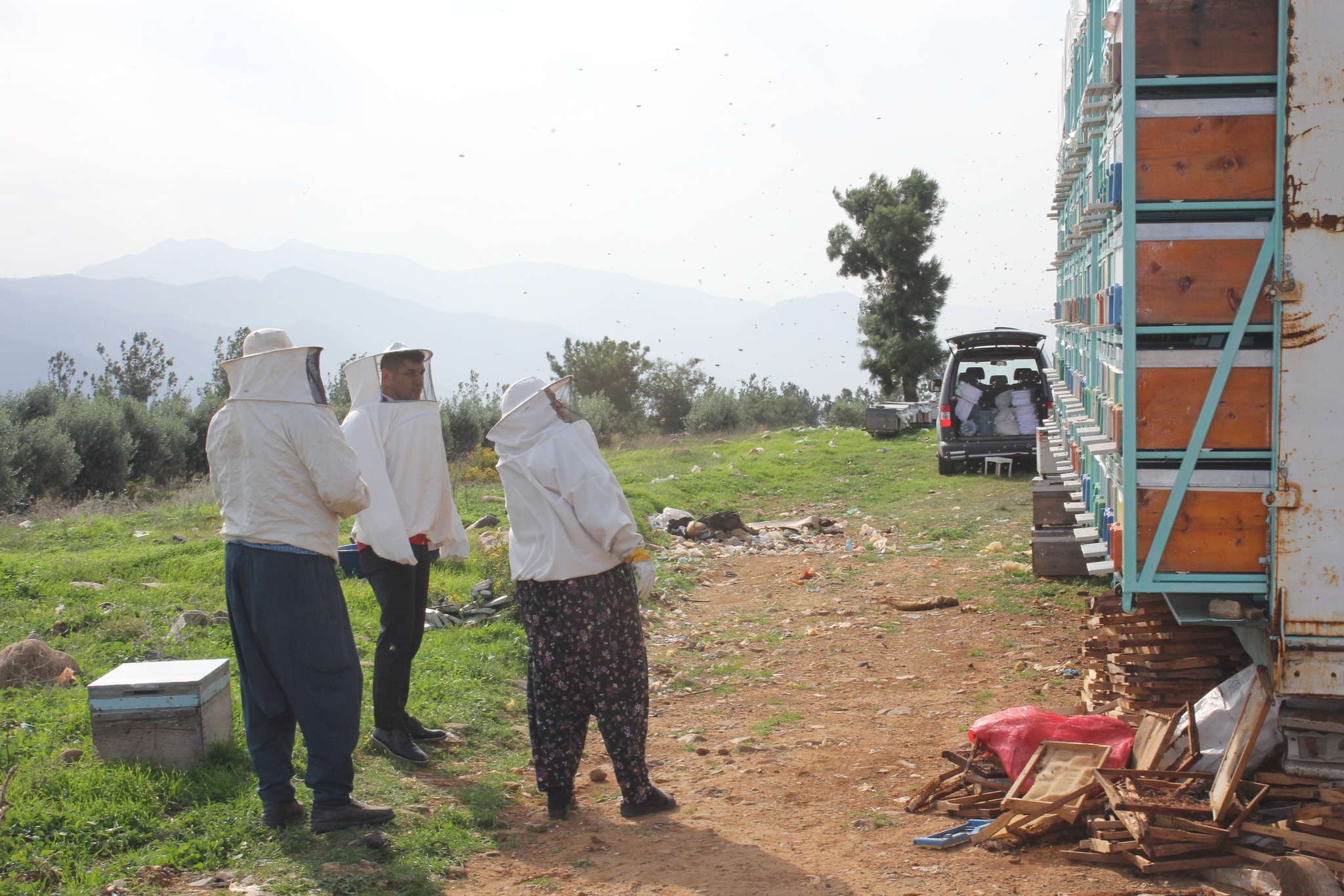 Düziçi’nde Arılı Kovan Tespit Çalışmaları Sürüyor8