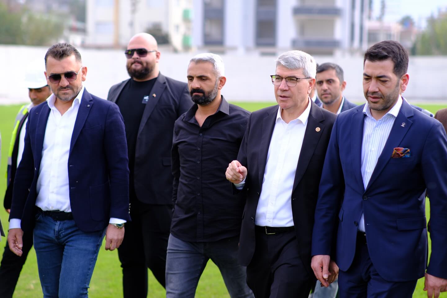 Gülsoy 7 Ocak Stadyumu’nda İncelemelerde Bulundu (1)