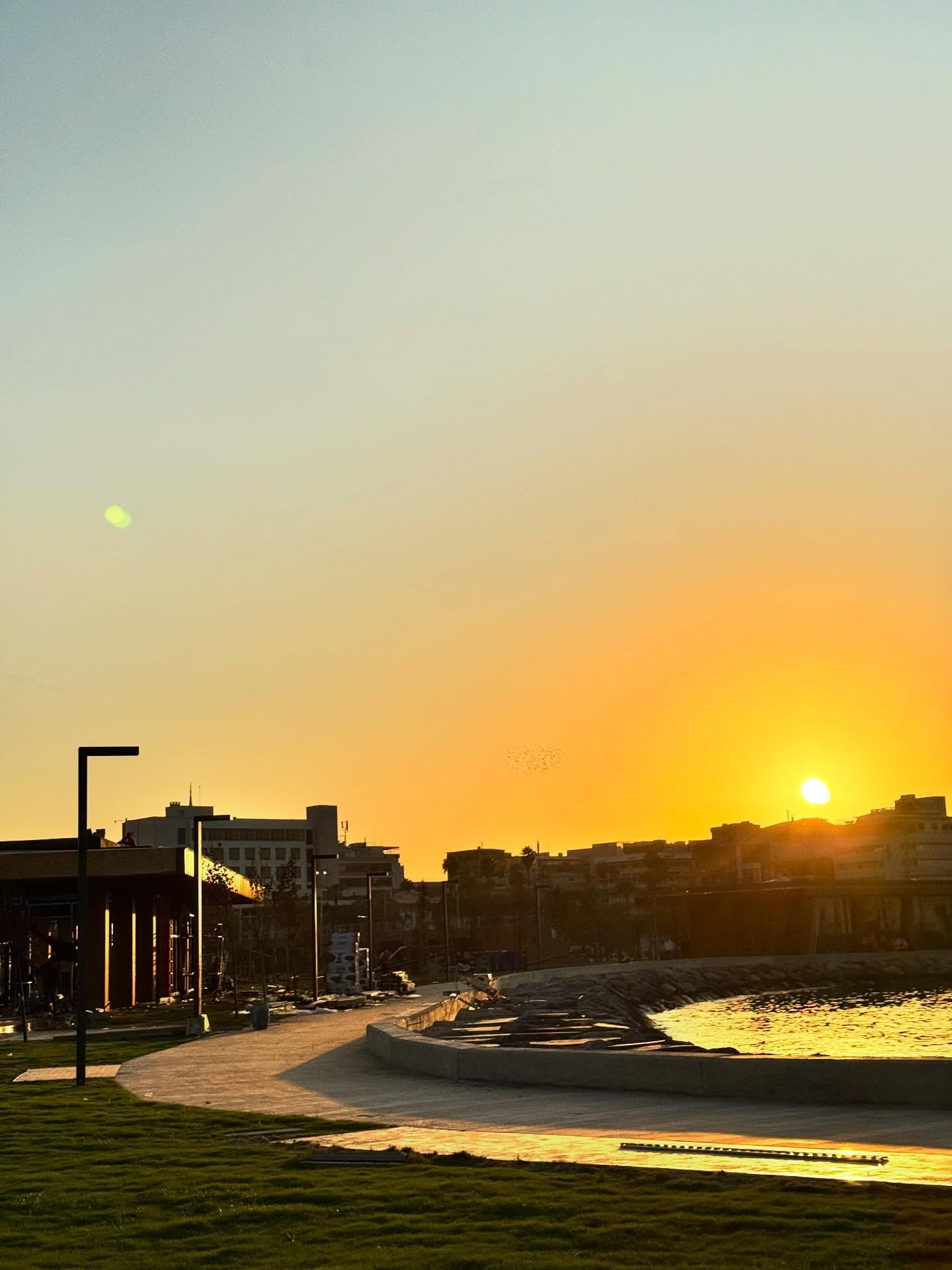 İskenderun Sahilinde Büyüleyici Gün Batımı (2)