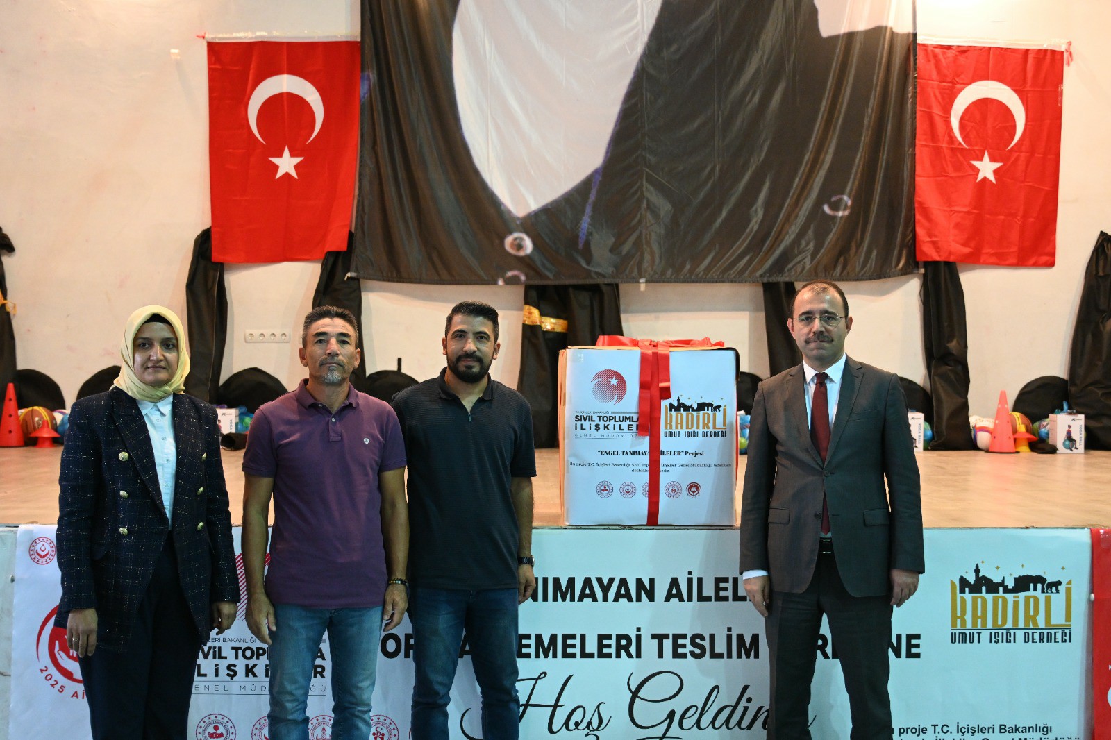 Kadirli’de “Engel Tanımayan Aileler”E Spor Desteği (2)