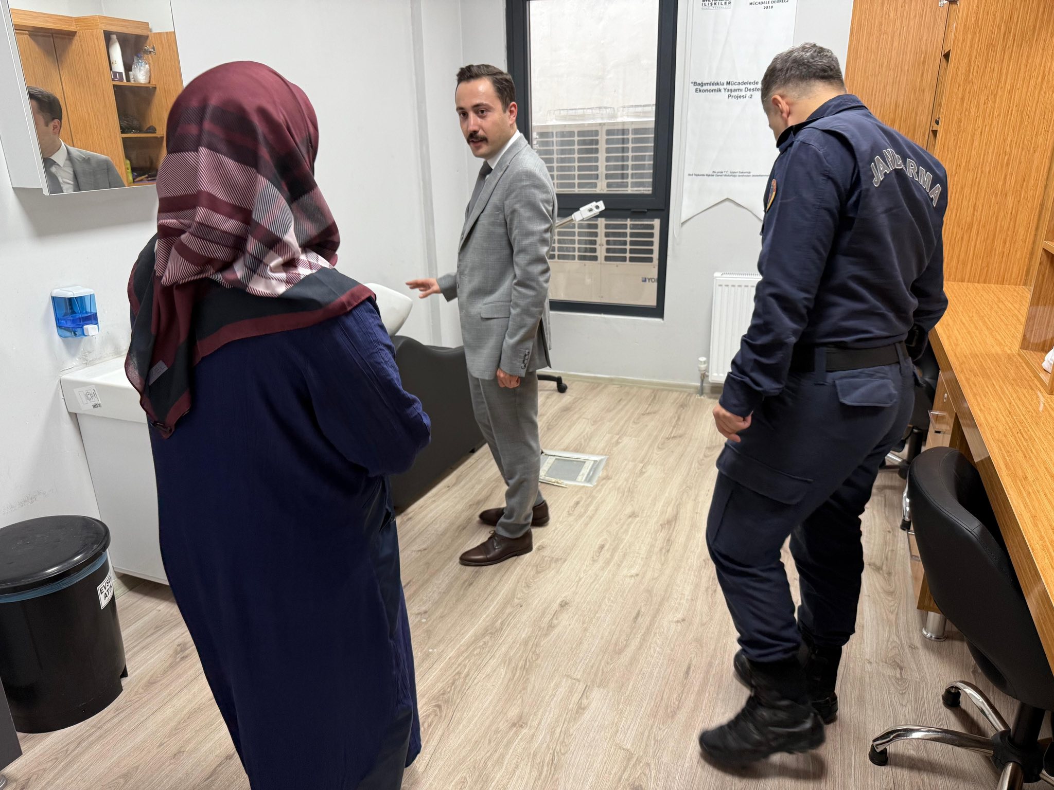 Kaymakam Bütüner’den Kadın Bağımlılık Merkezine İnceleme (2)