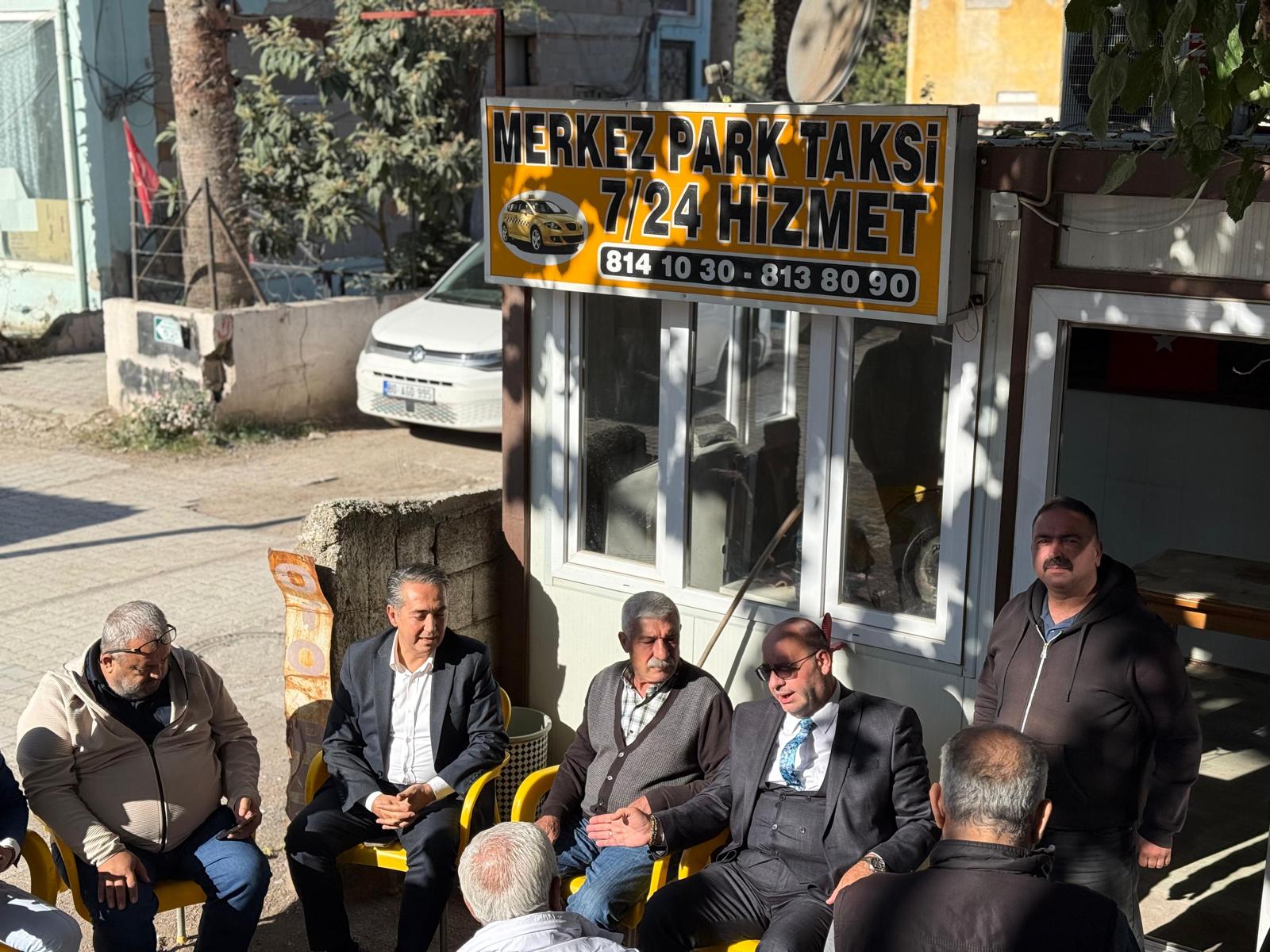 Mehmet Kara, Osmaniye Şoförler Odası İçin Destek Görüyor (4)