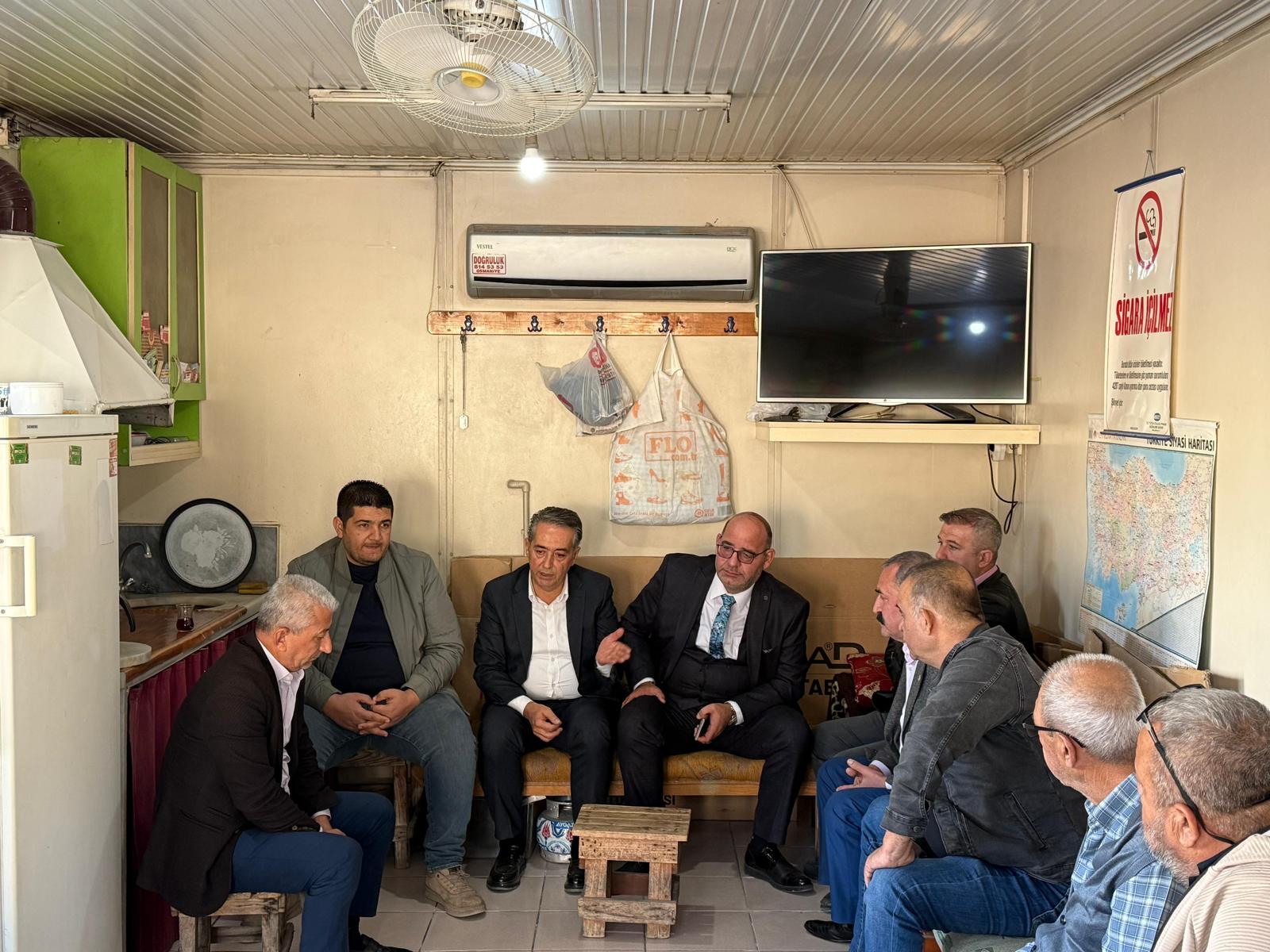 Mehmet Kara, Osmaniye Şoförler Odası İçin Destek Görüyor (5)