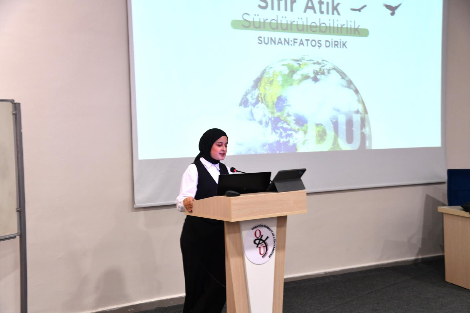 Okü’de “Sıfır Atık” Sergi Ve Seminer Programı Düzenlendi (1)