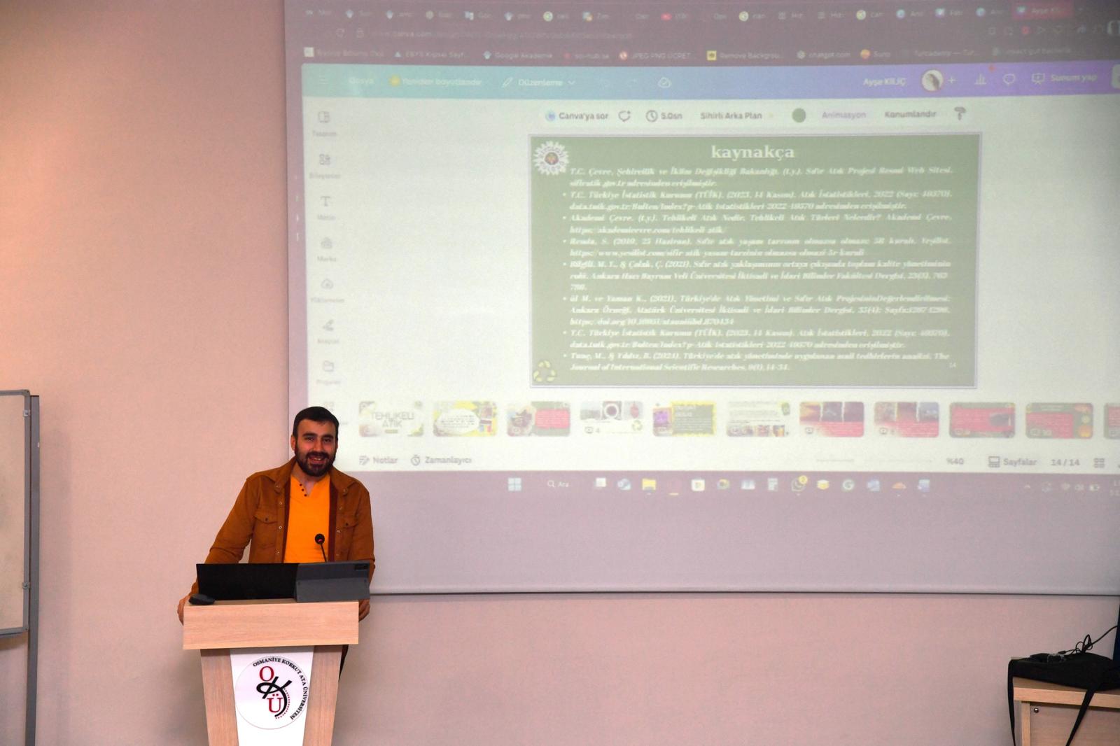 Okü’de “Sıfır Atık” Sergi Ve Seminer Programı Düzenlendi (2)