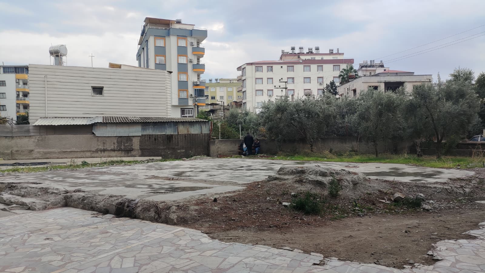 Osmaniye'de Ağır Hasarlı Güvenç Camii Yeniden Yapılıyor (2)