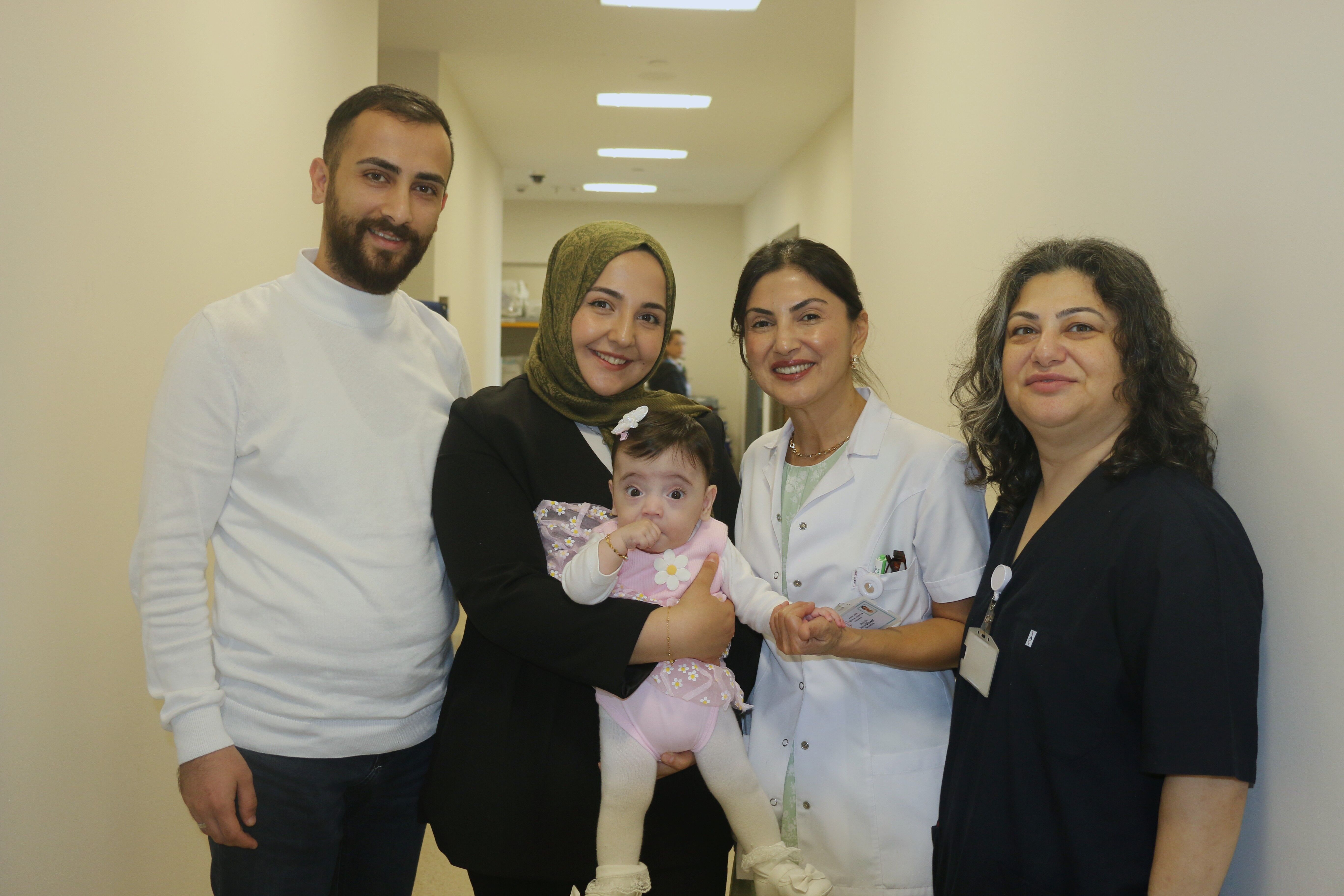 Prematüre Doğan Masal Mira 104 Günlük Mücadeleyle Ailesinin Kollarına Kavuştu
