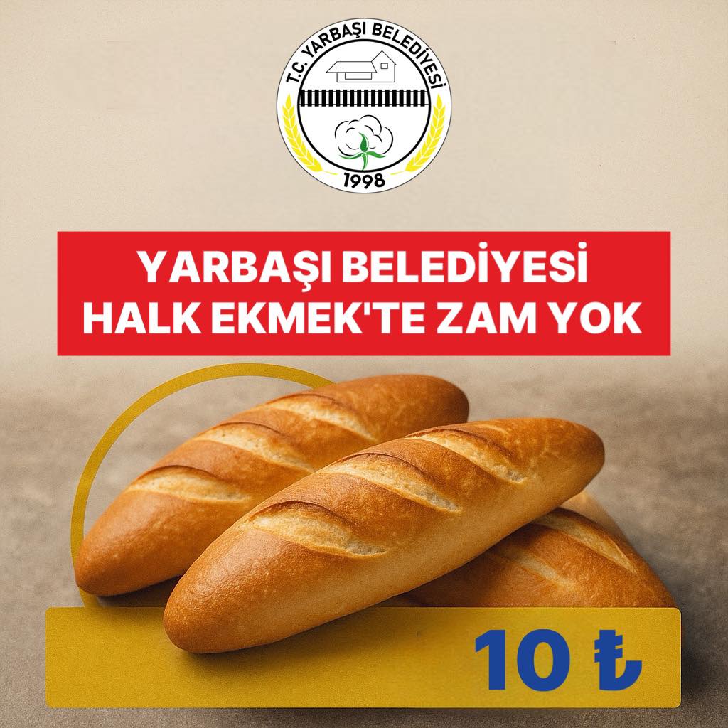 Sosyal Belediyecilik Örneği Yarbaşı’nda Ekmek Hâlâ 10 T