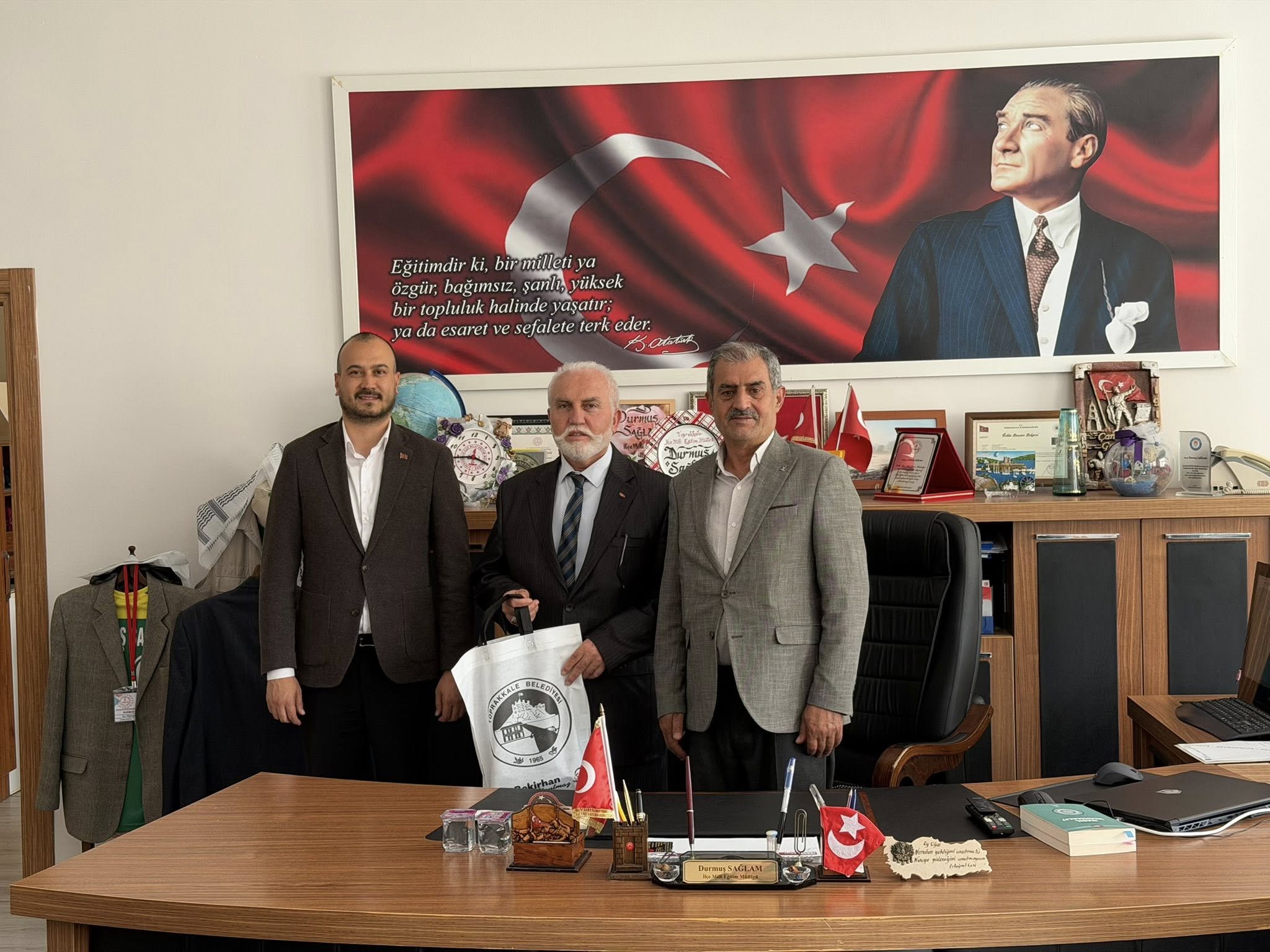 Toprakkale Belediye Başkanı Öğretmenleri Ziyaret Etti (11)