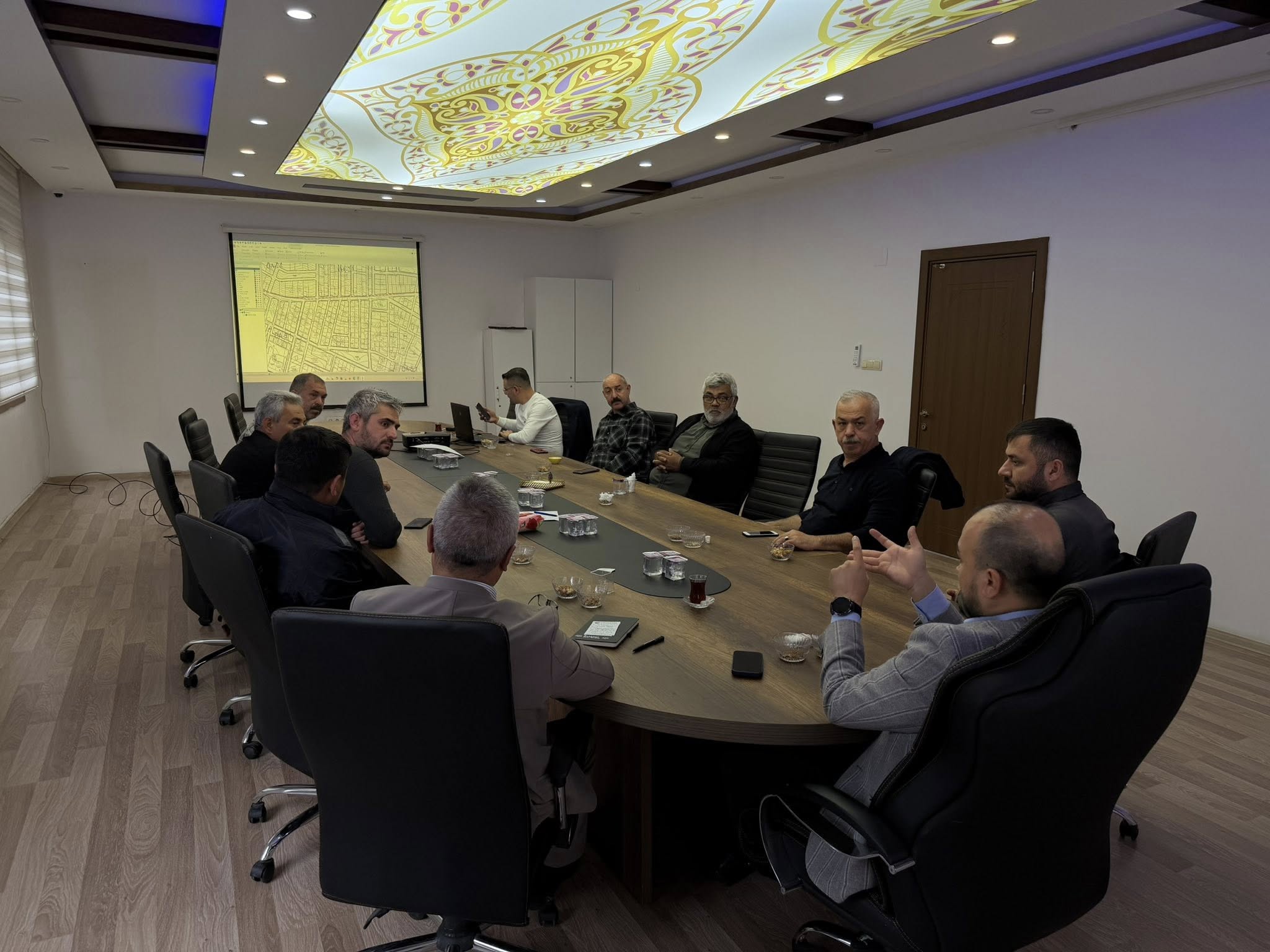 Toprakkale’de İmar Planı Revizyonu İçin Muhtarlarla Toplantı (1)