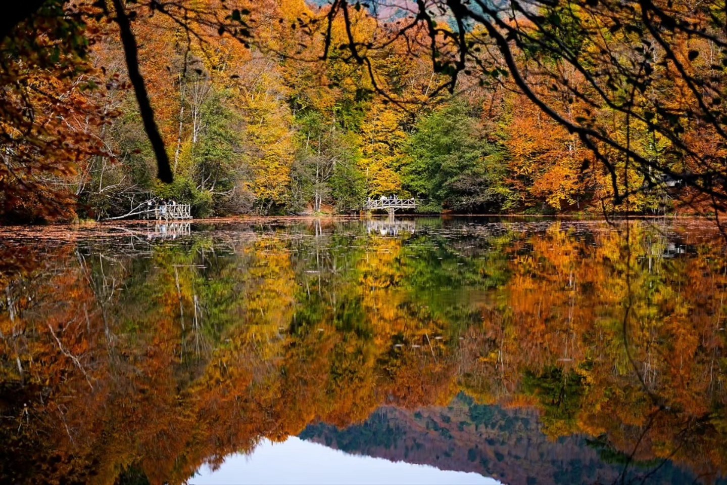Yedigöller Sonbaharda Renk Cümbüşüyle Büyülüyor (2)