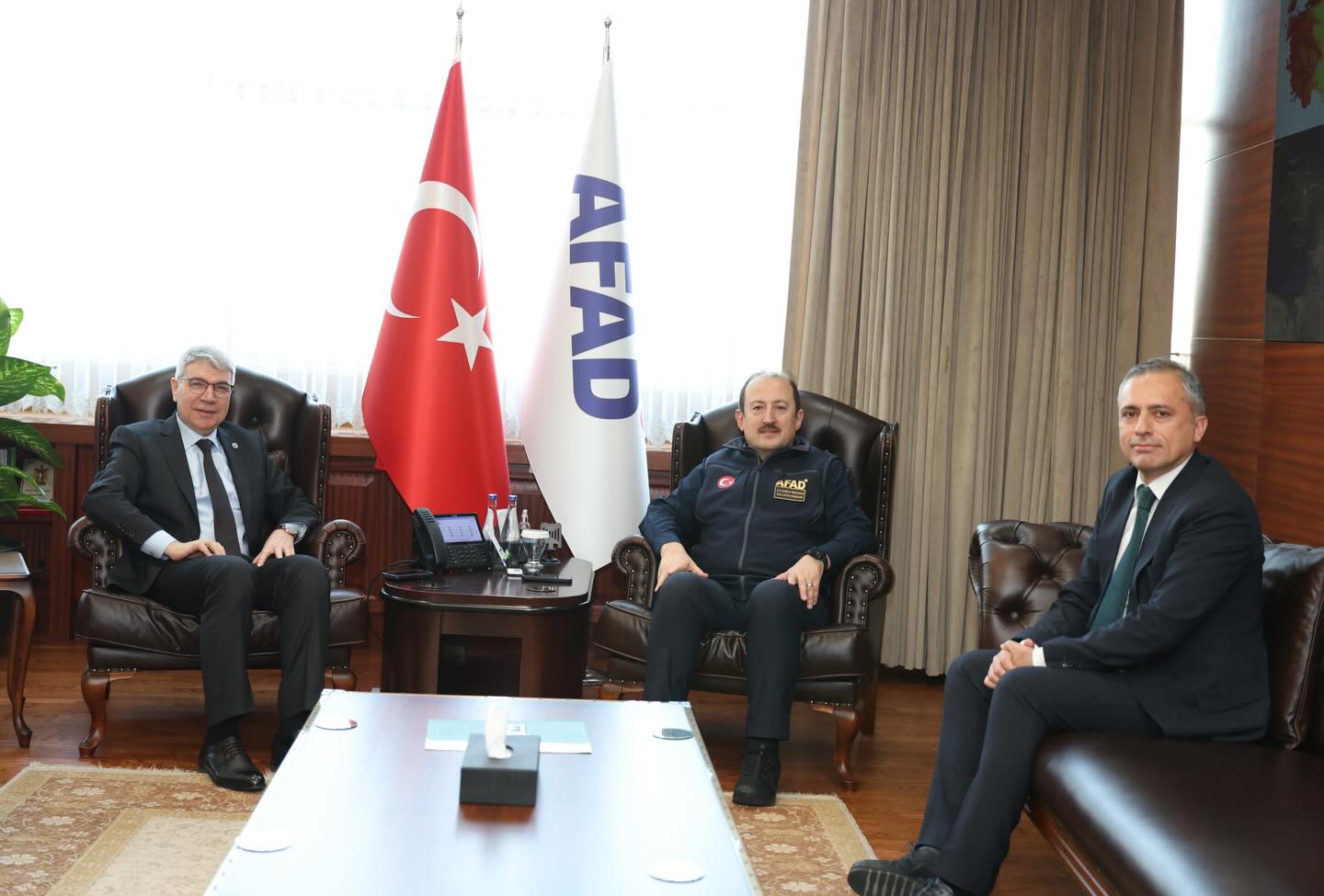 Afad Başkanı Pehlivan, Osmaniye Heyetini Kabul Etti2