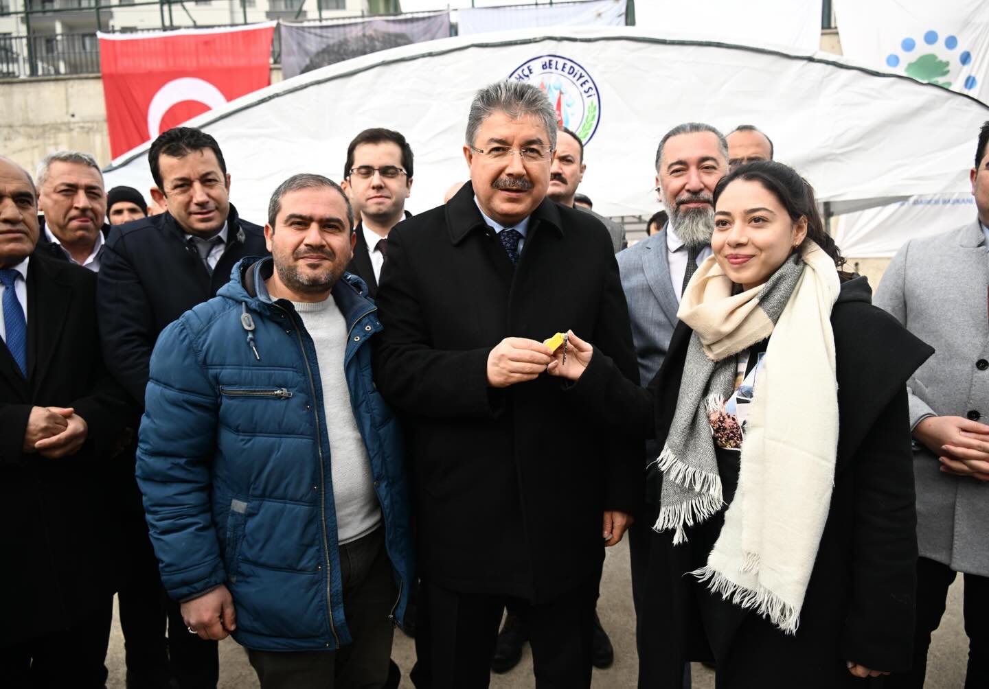 Bahçe’de 221 Deprem Konutunun Anahtarları Teslim Edildi2