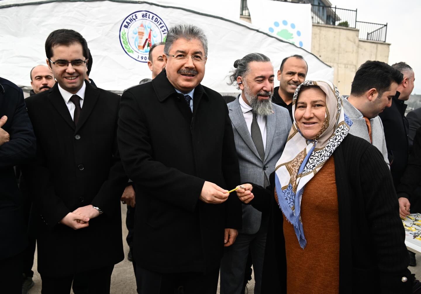 Bahçe’de 221 Deprem Konutunun Anahtarları Teslim Edildi3