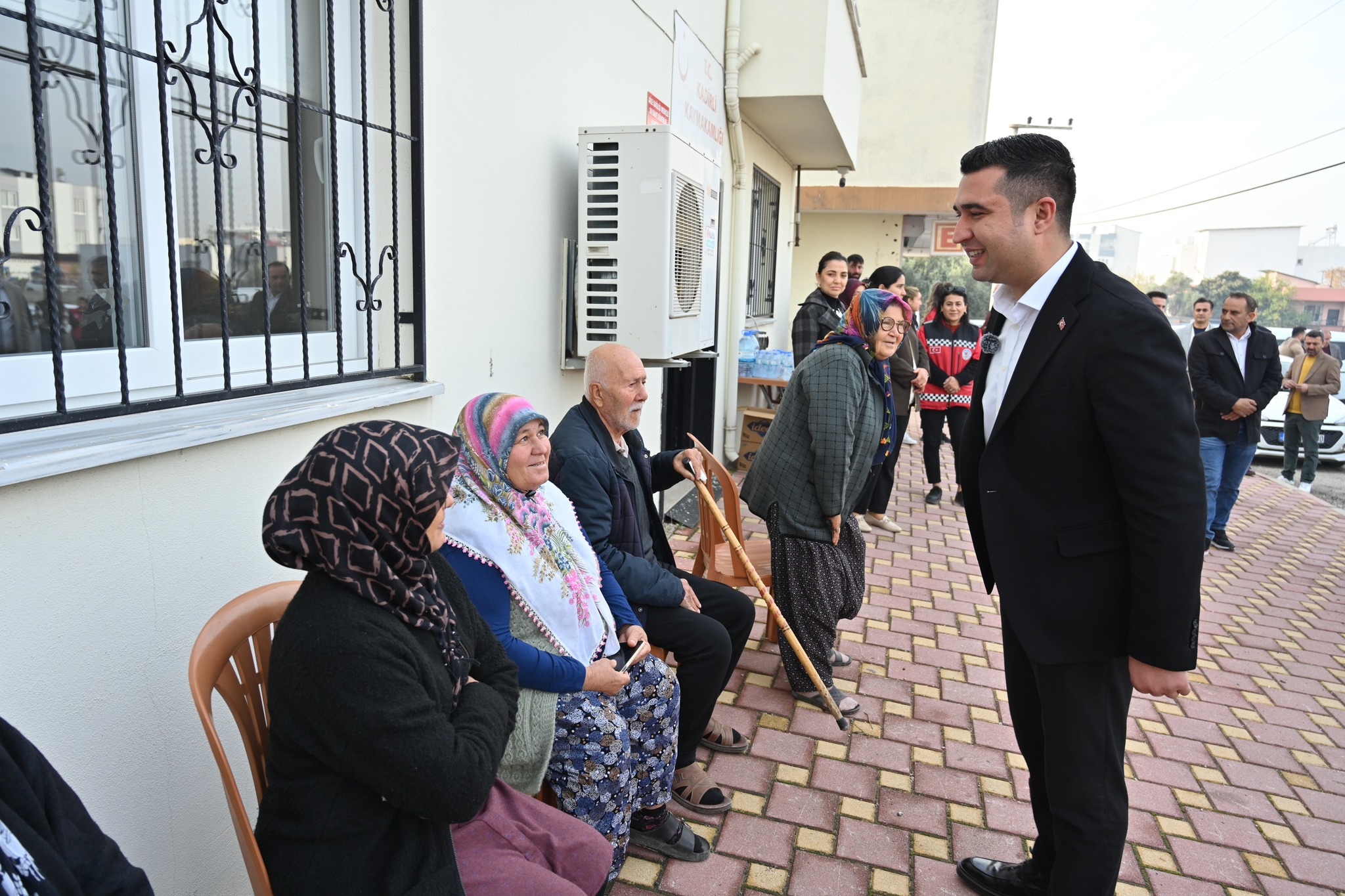 Başkan Olcar Gezici Makamda (1)