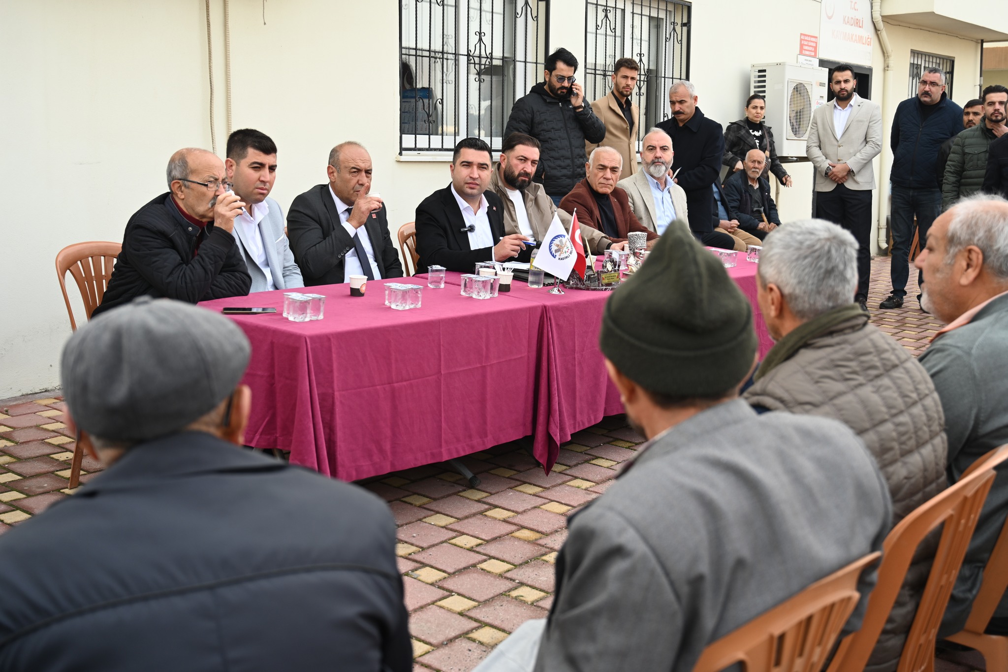 Başkan Olcar Gezici Makamda (2)