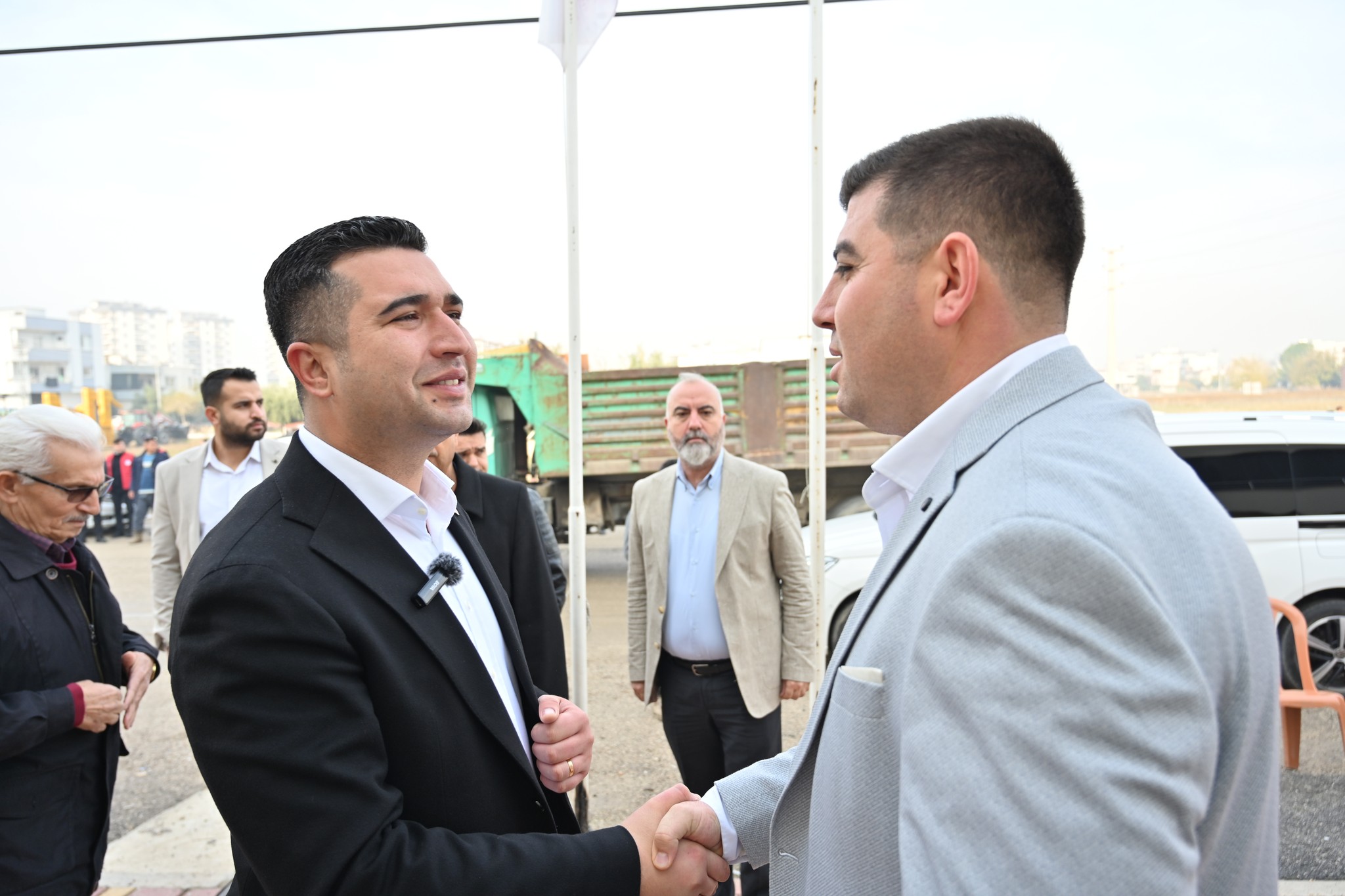 Başkan Olcar Gezici Makamda (4)