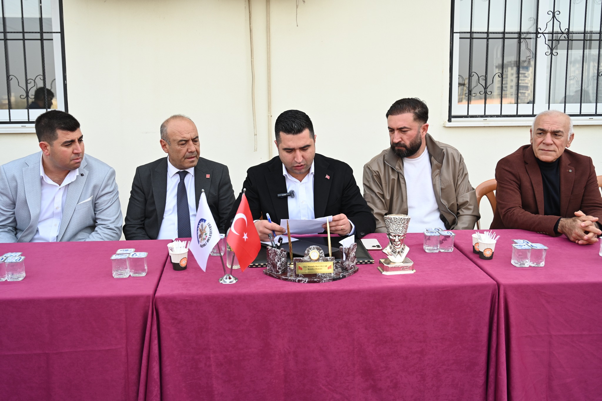 Başkan Olcar Gezici Makamda (5)