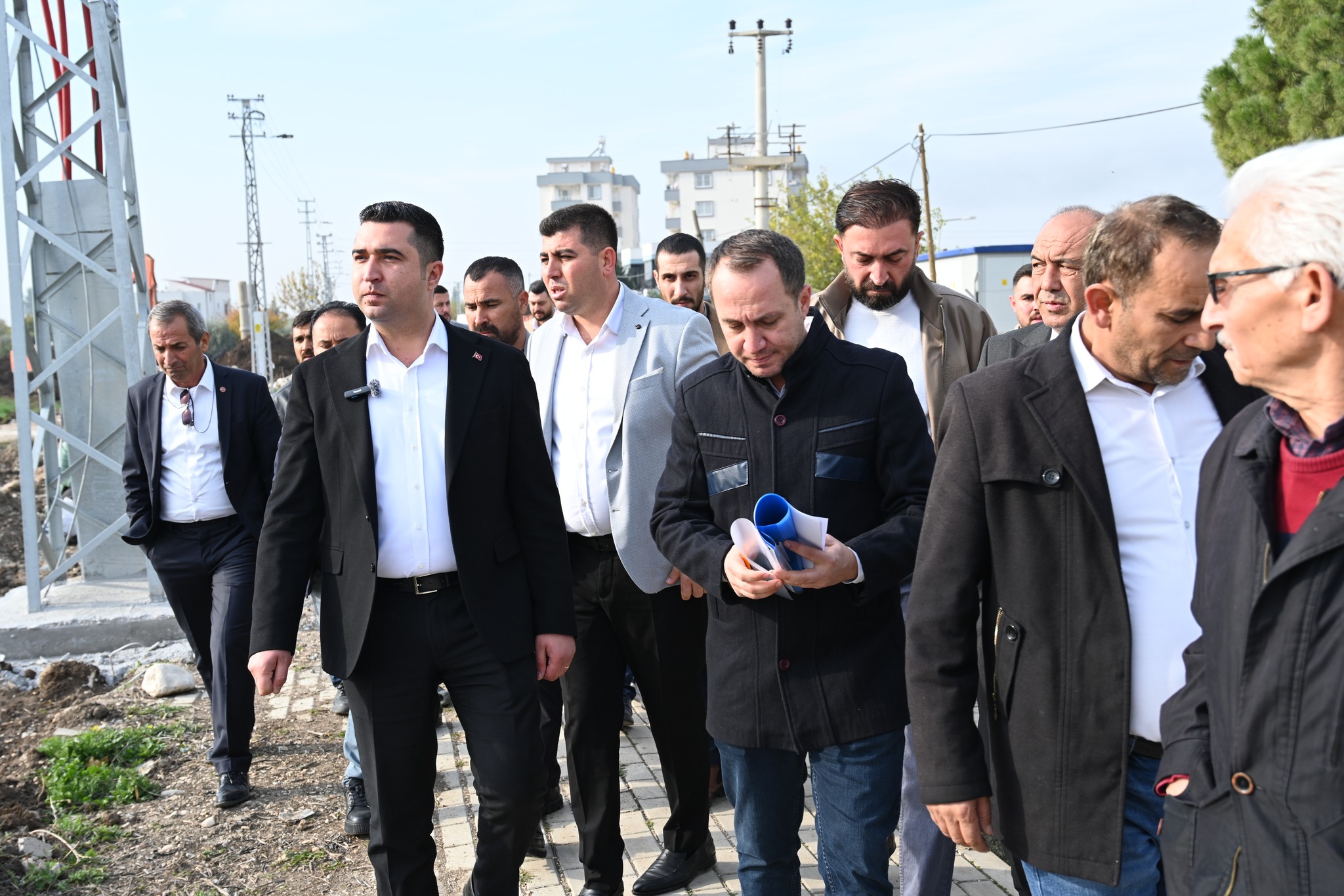 Başkan Olcar Gezici Makamda (7)