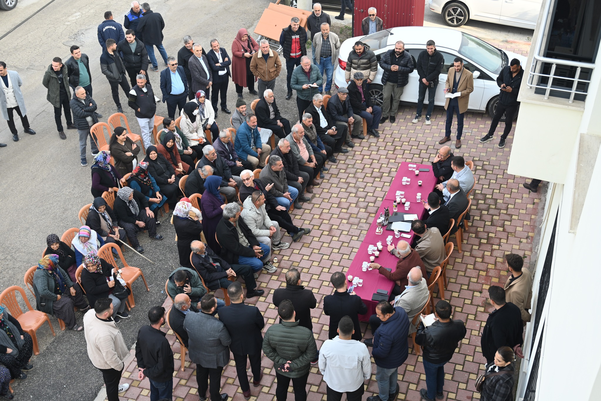 Başkan Olcar Gezici Makamda (9)