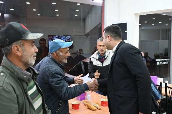 Başkan Olcar’dan Kent Lokantasında Çorba İkramı (4)