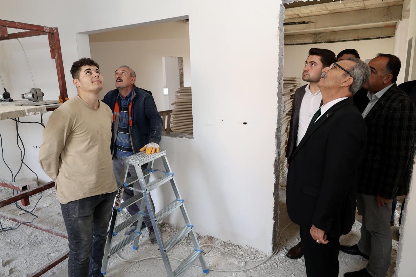 Başkan Yeşildemir’den Yeni Bina İncelemesi (3)