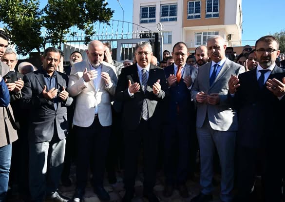 Cengiz Topel Camii’nin Temeli Atıldı