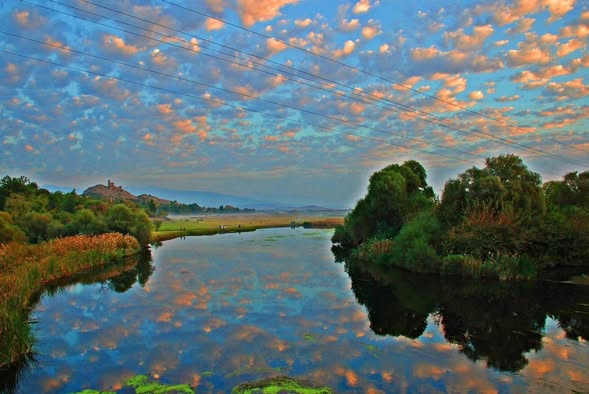 Ceyhan Nehri’nde Görsel Şölen Hemite'de Gün Batımı Bir Başka Güzel (4)
