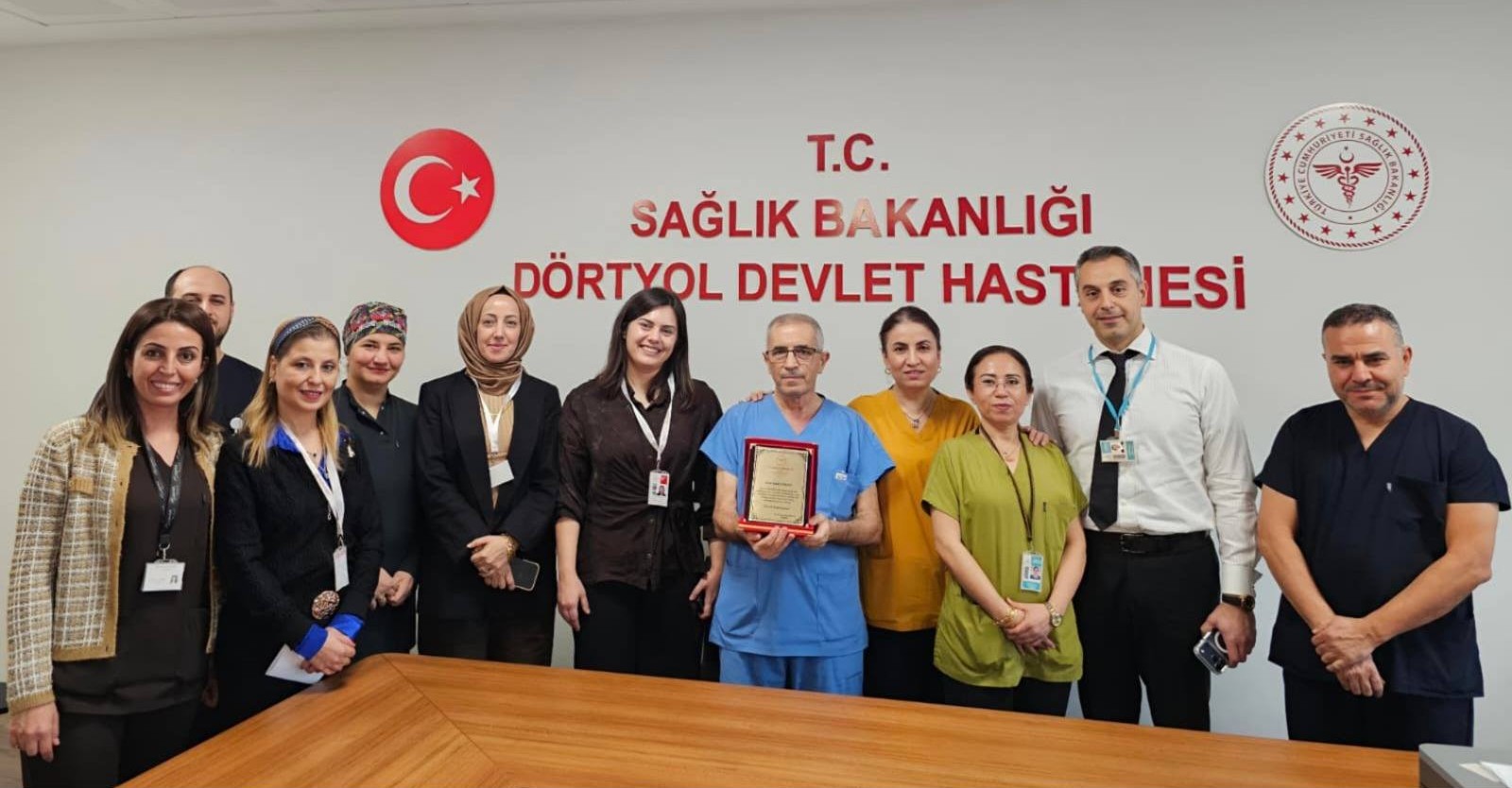 Dörtyol Devlet Hastanesi’nde Emekliye Veda Programı3-1