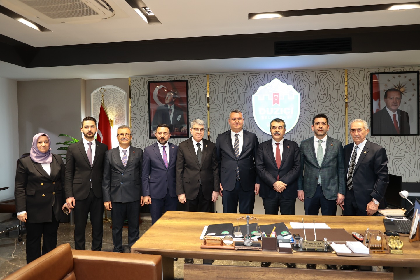 Düziçi Belediye Başkanı Mustafa İba Bakan Tekin’i Ağırladı6