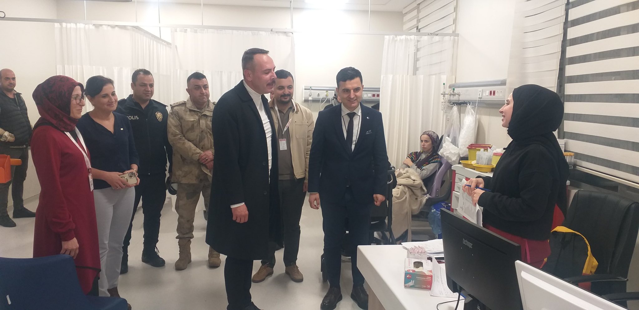 Kaymakam Özaydın’dan Hastane Ziyareti (3)