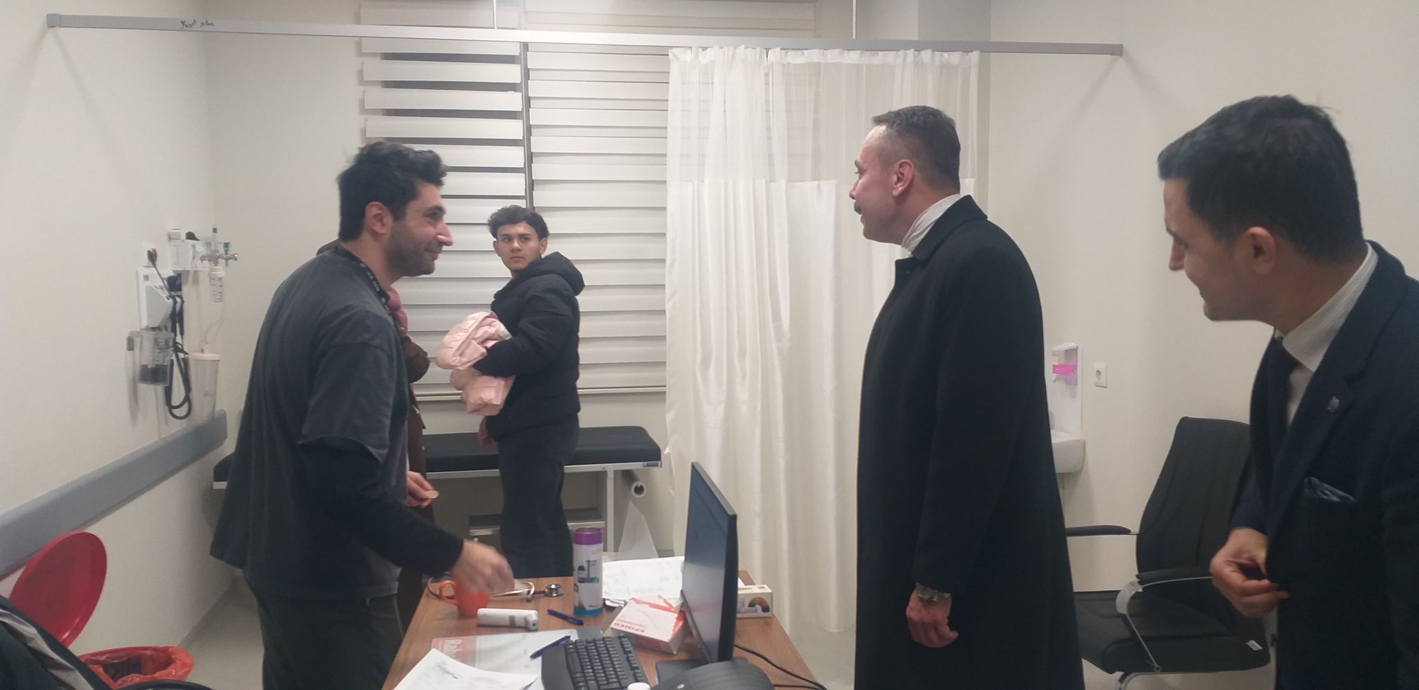 Kaymakam Özaydın’dan Hastane Ziyareti (4)