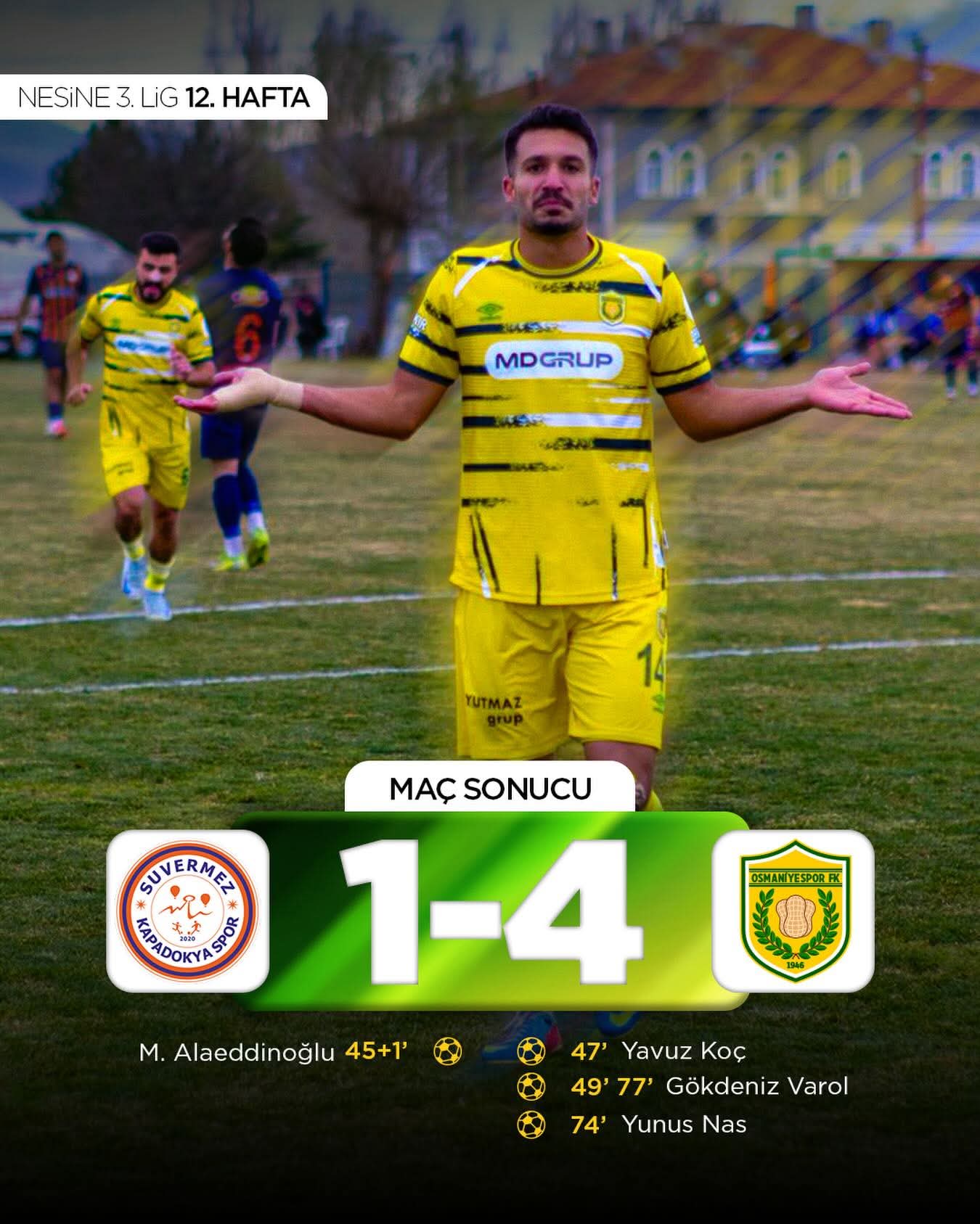 Md Gurup Osmaniyespor’da Değişim Rüzgârı Sonuç Verdi (1)