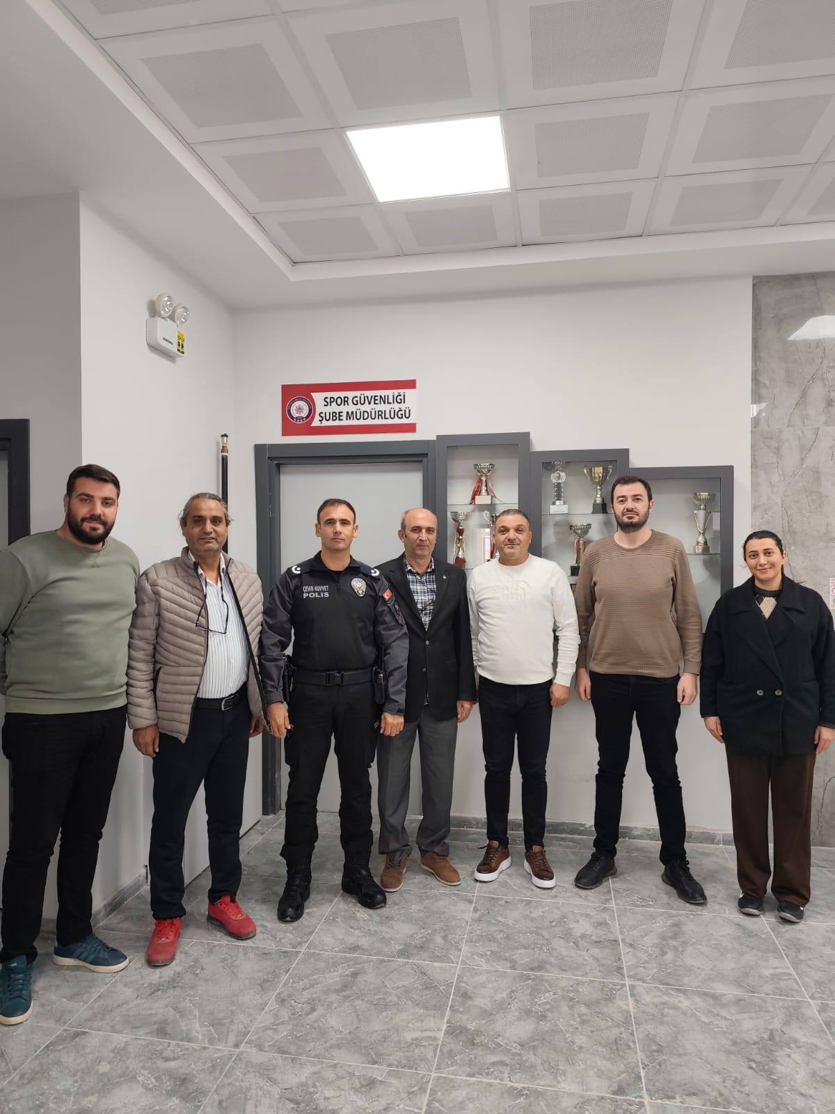 Osmaniye Askf’den Spor Şubeye Ziyaret