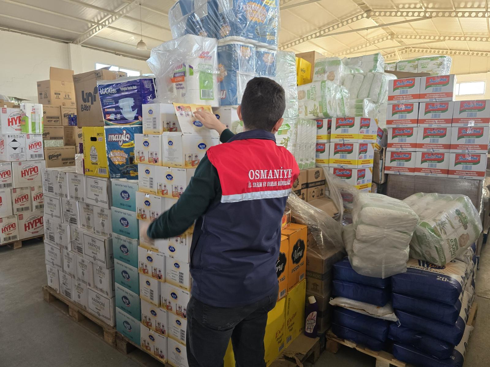 Osmaniye’de Gıda Depolarına Sıkı Denetim (1)