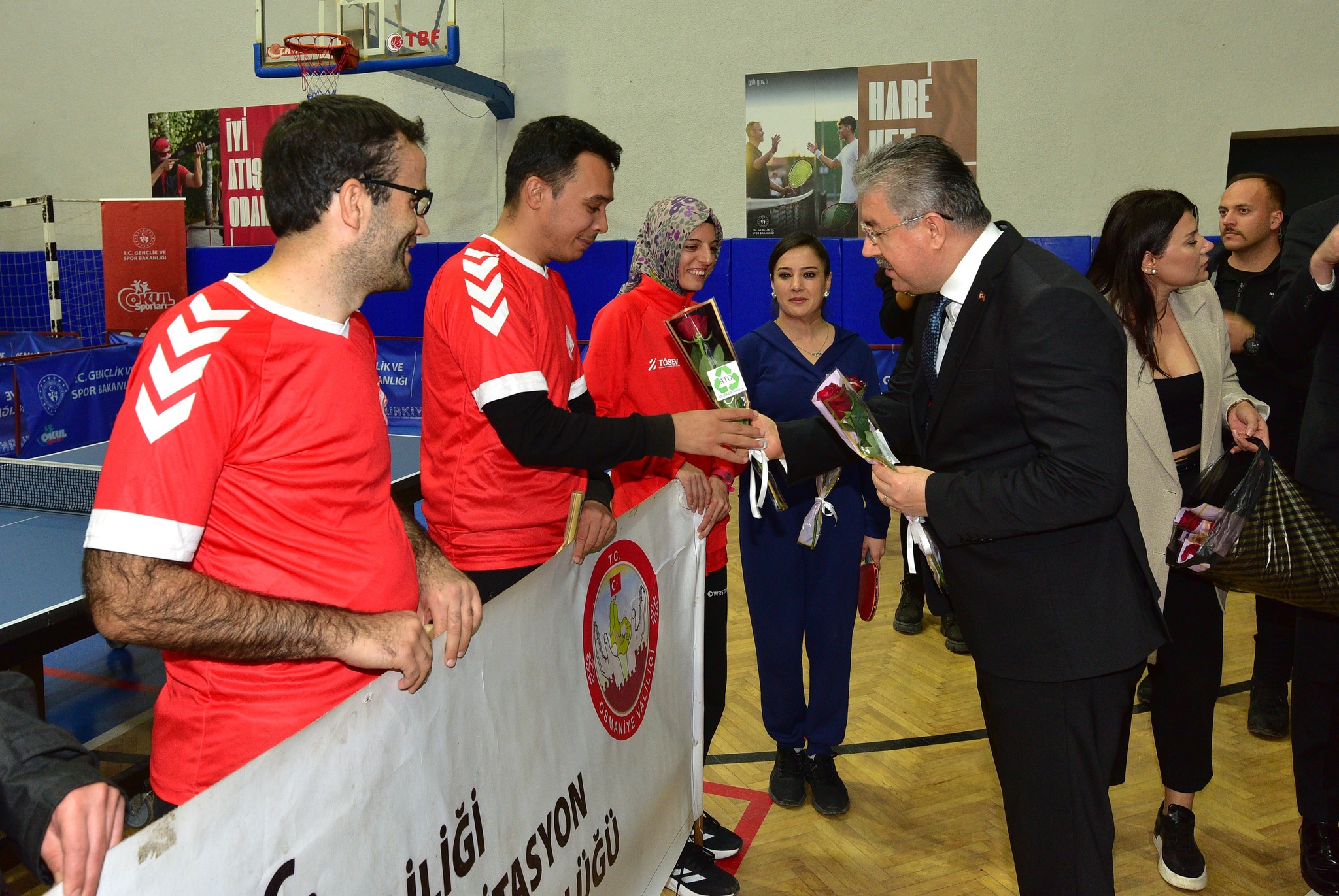 Osmaniye’de Özel Gereksinimli Masa Tenisi Turnuvası Başladı3