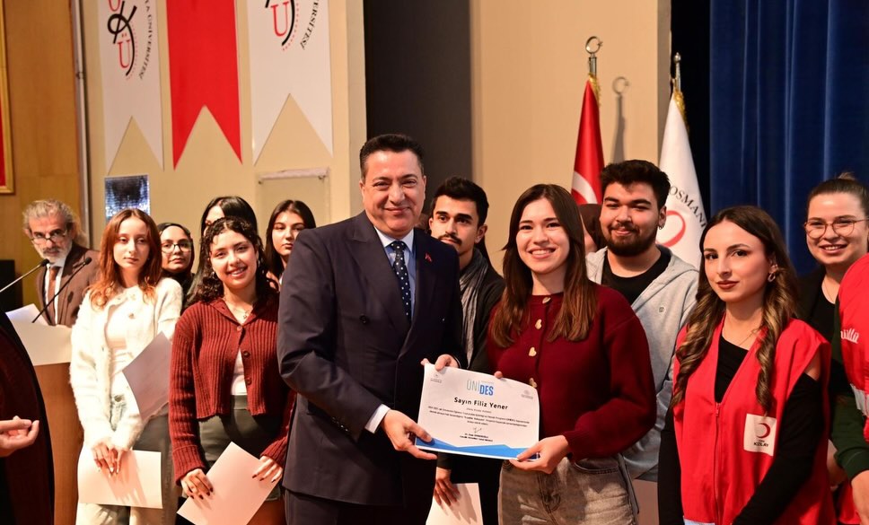 Üni̇des Sertifika Töreni Ve Proje Tanıtımı Okü’de Yapıldı (3)