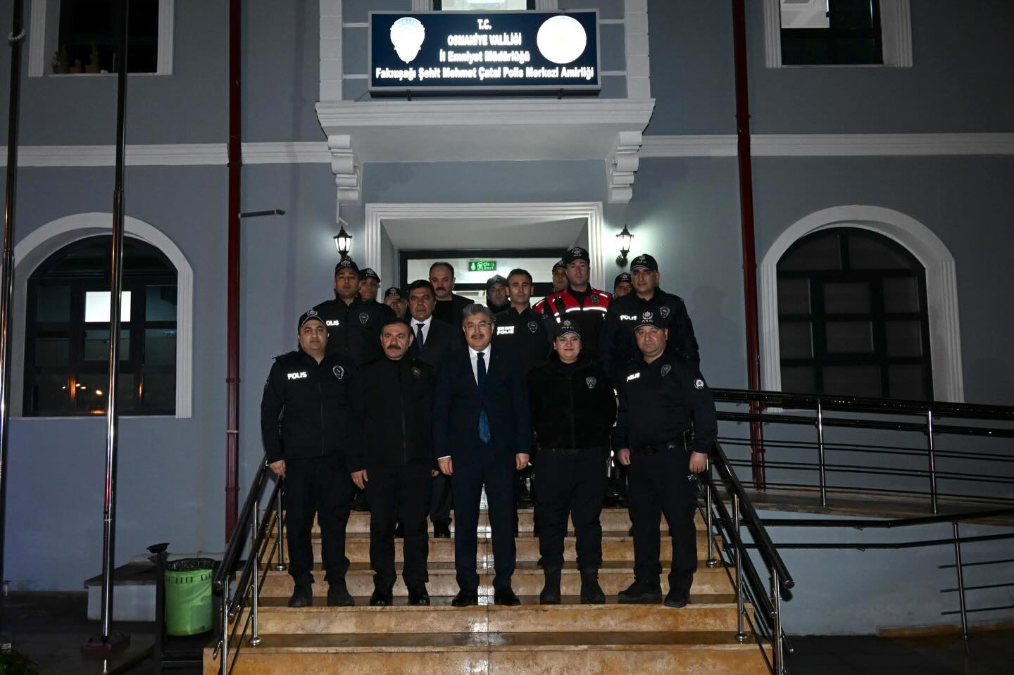 Vali Yılmaz’dan Polis Merkezine Ziyaret (2)