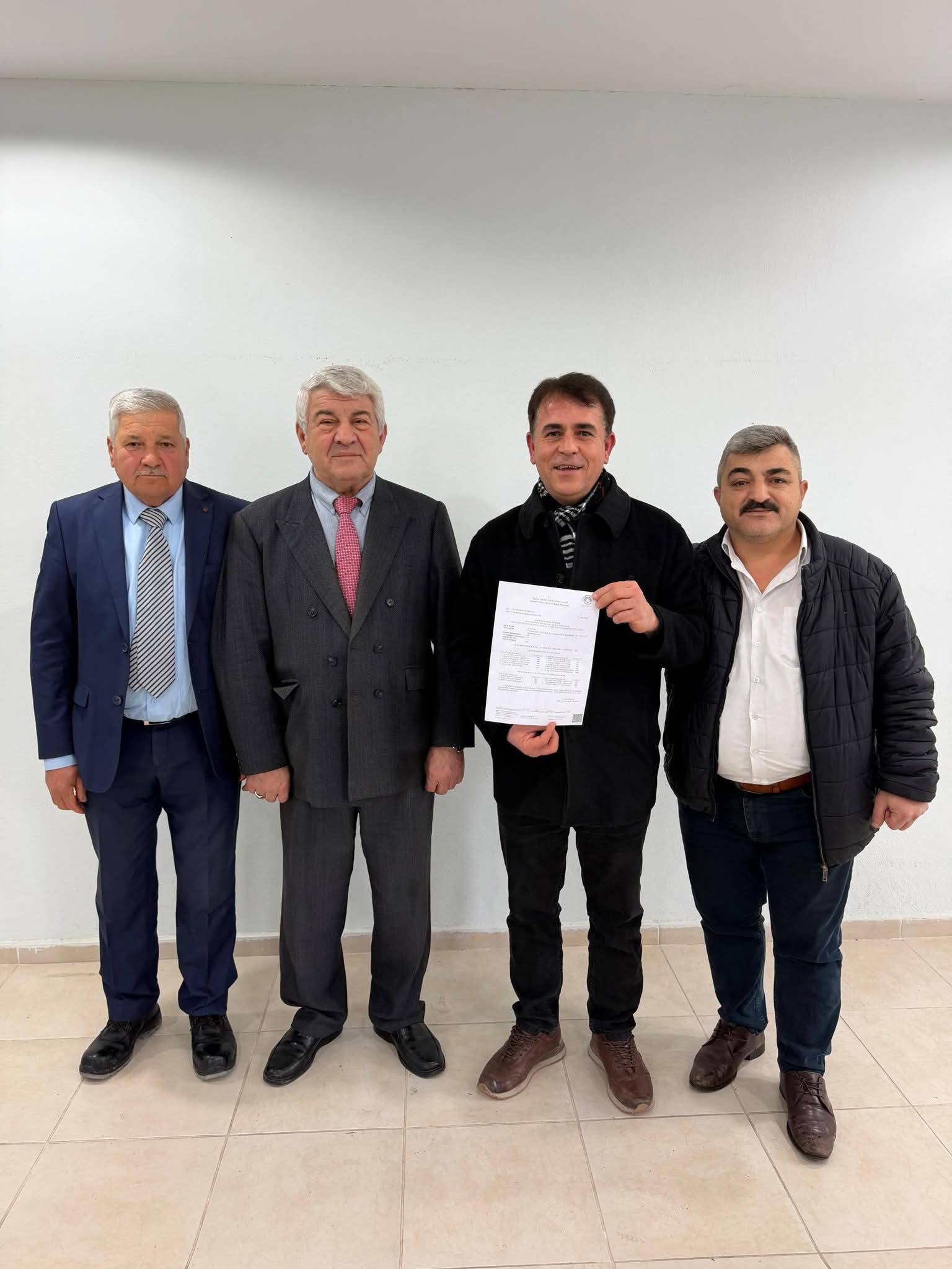 Ali Bebek Mazbatasını Aldı, Görevine Resmen Başladı (4)