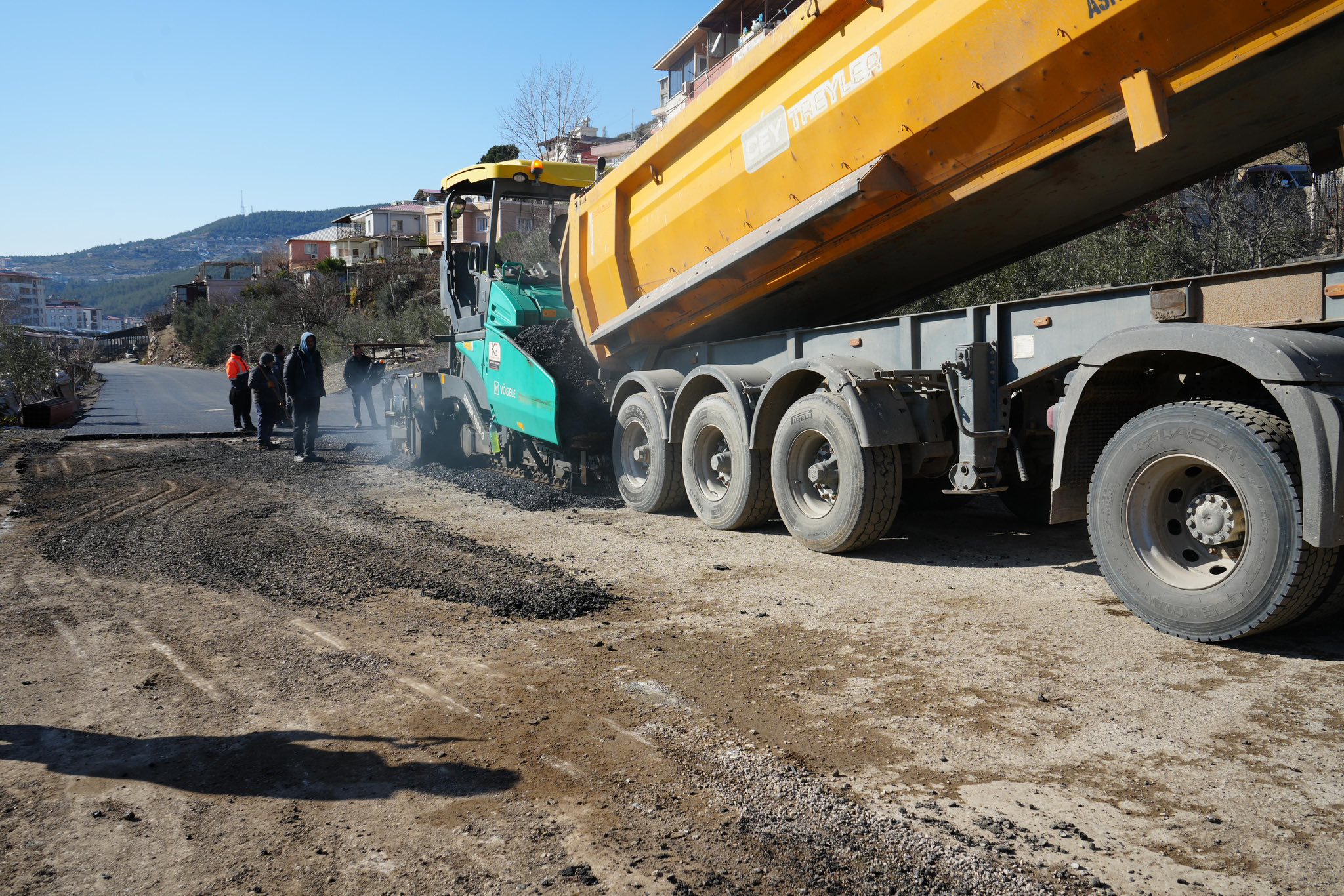 Bahçe Belediyesi’nden Yol Hizmeti (2)