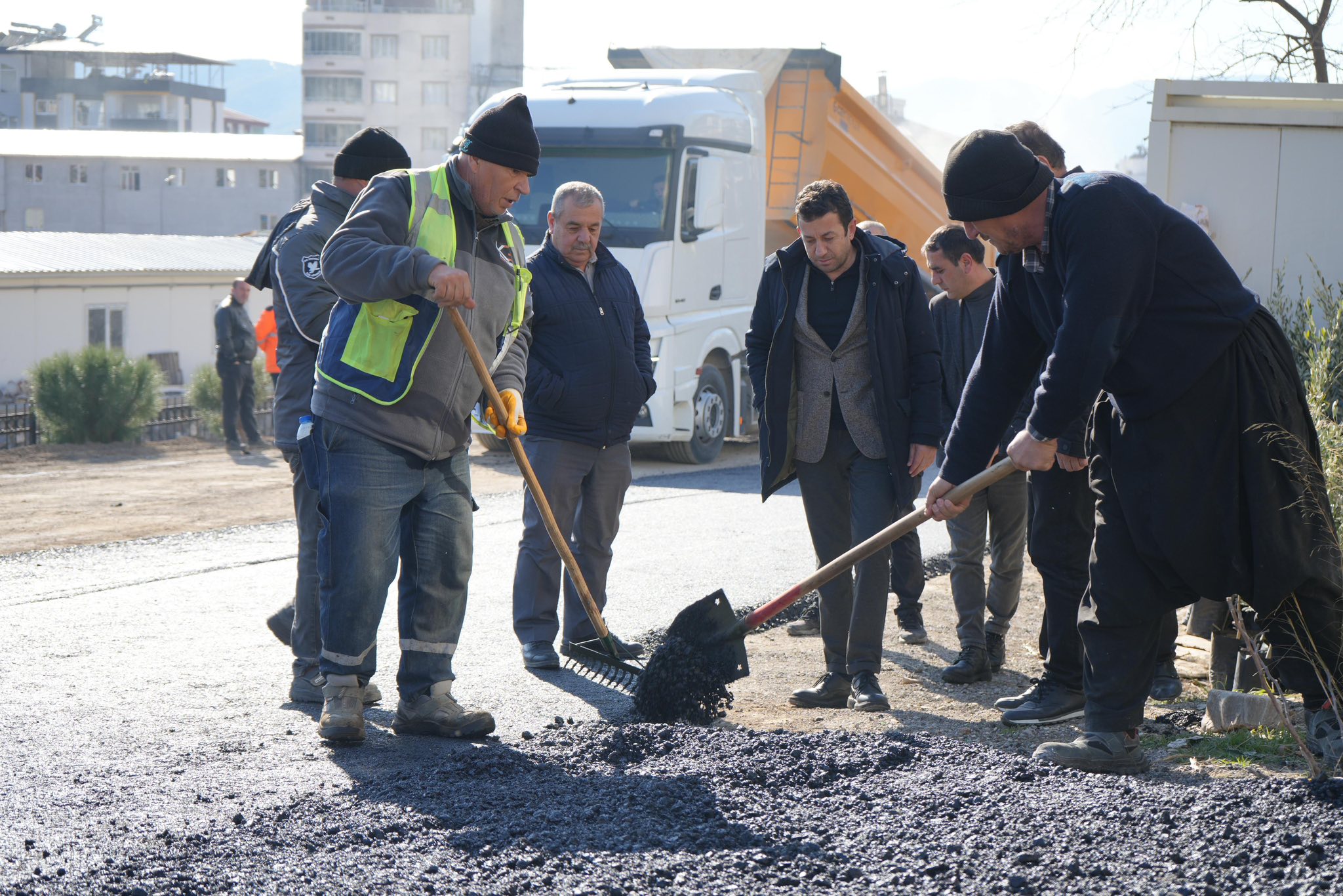 Bahçe Belediyesi’nden Yol Hizmeti (6)
