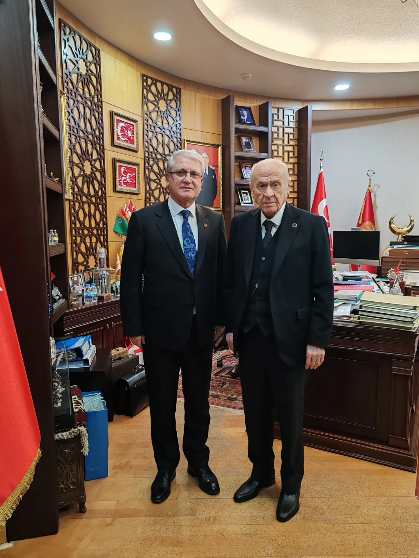 Bahçeli Osmaniye Teşkilatını Kabul Etti (3)