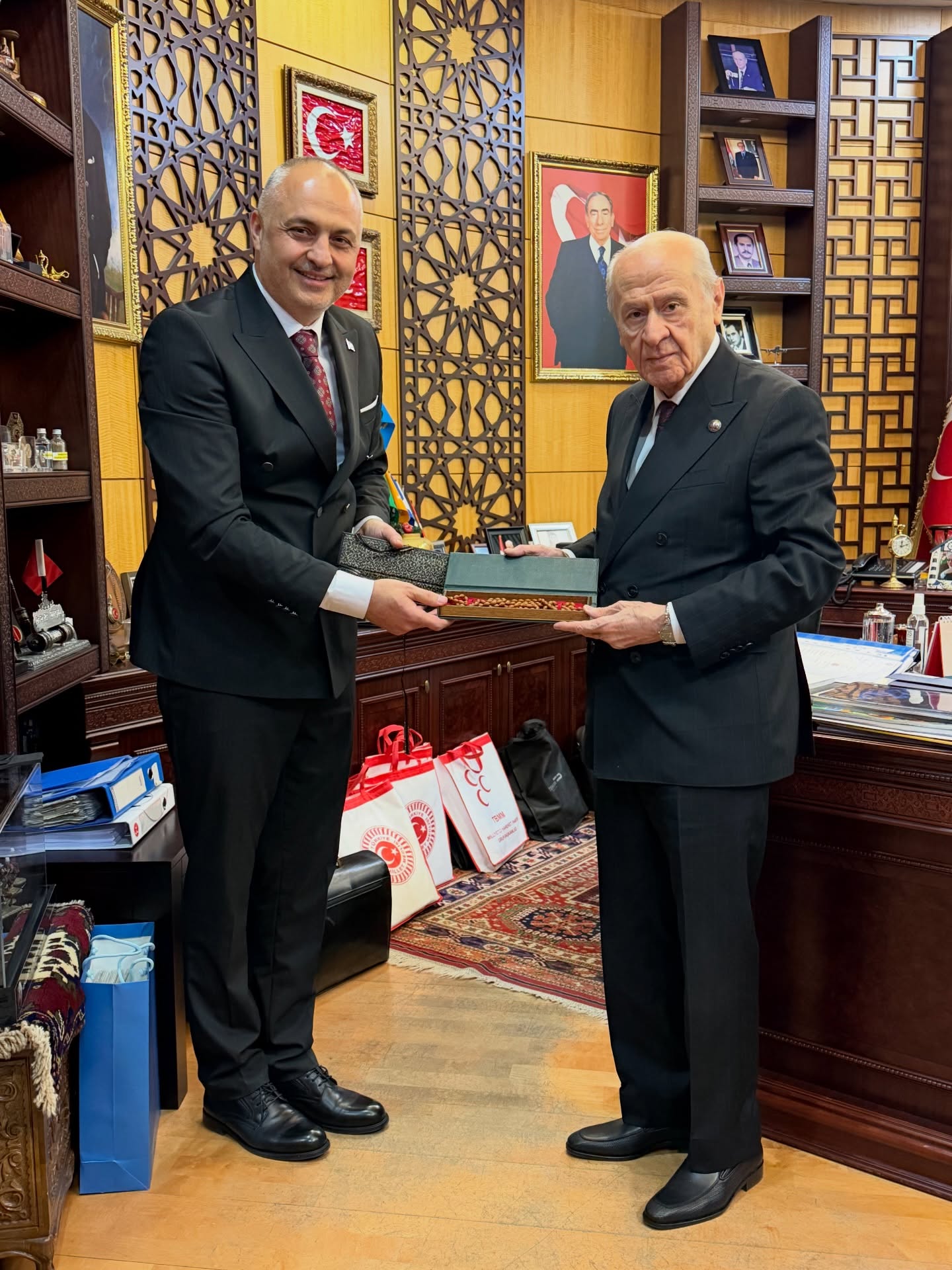 Başkan Gökşen’den Bahçeli’ye Ziyaret (2)